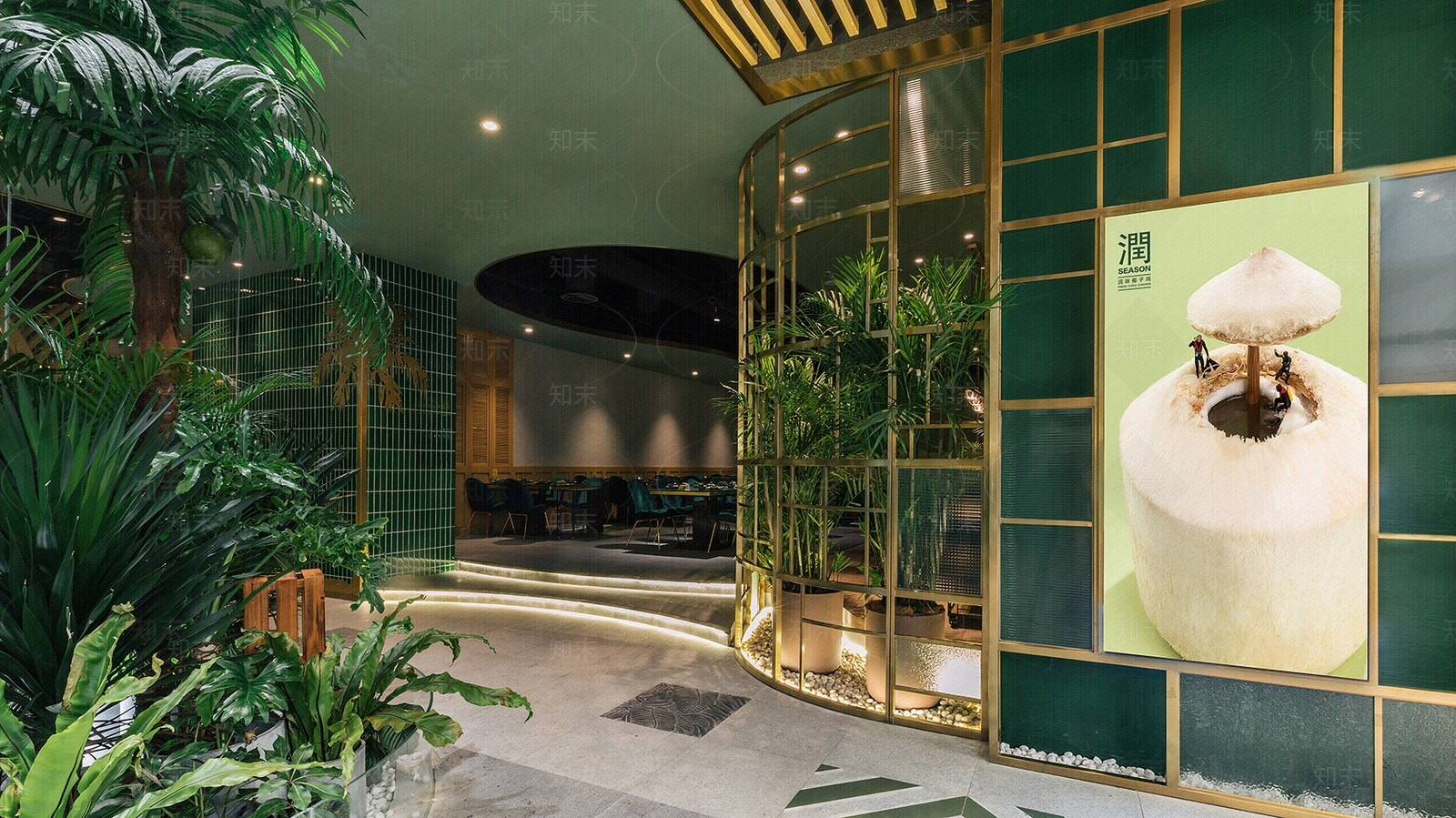 餐厅高清贴图材质