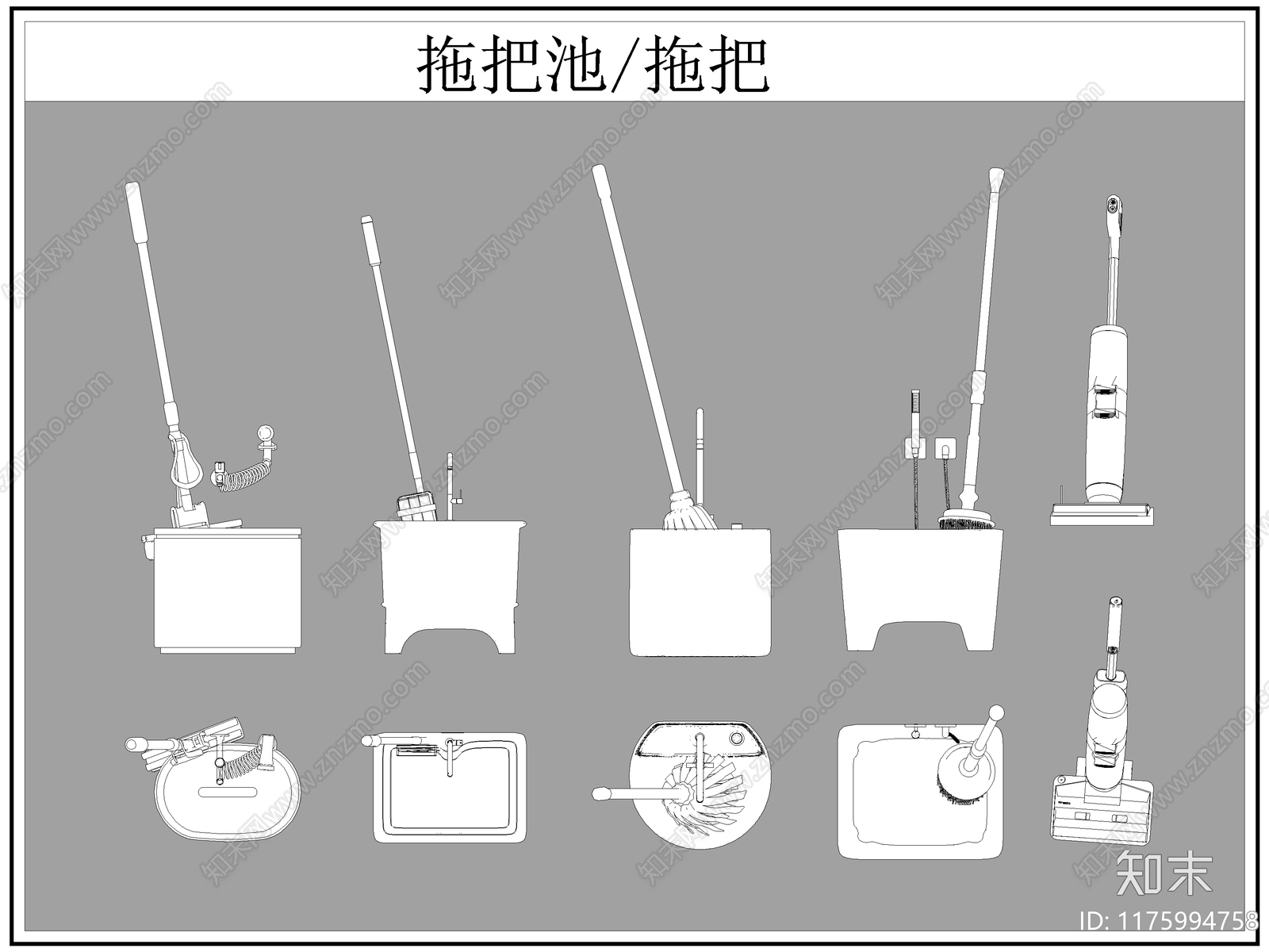 现代卫浴设施cad施工图下载【ID:1175994758】