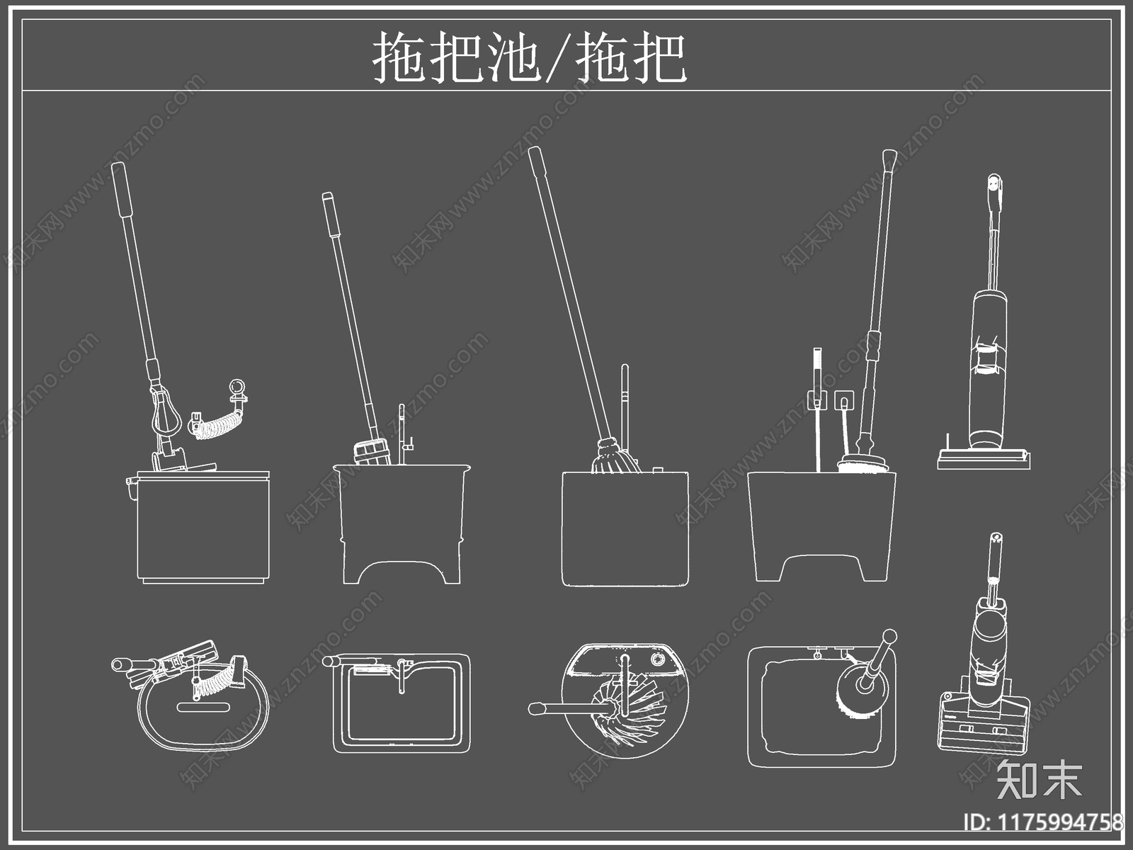 现代卫浴设施cad施工图下载【ID:1175994758】