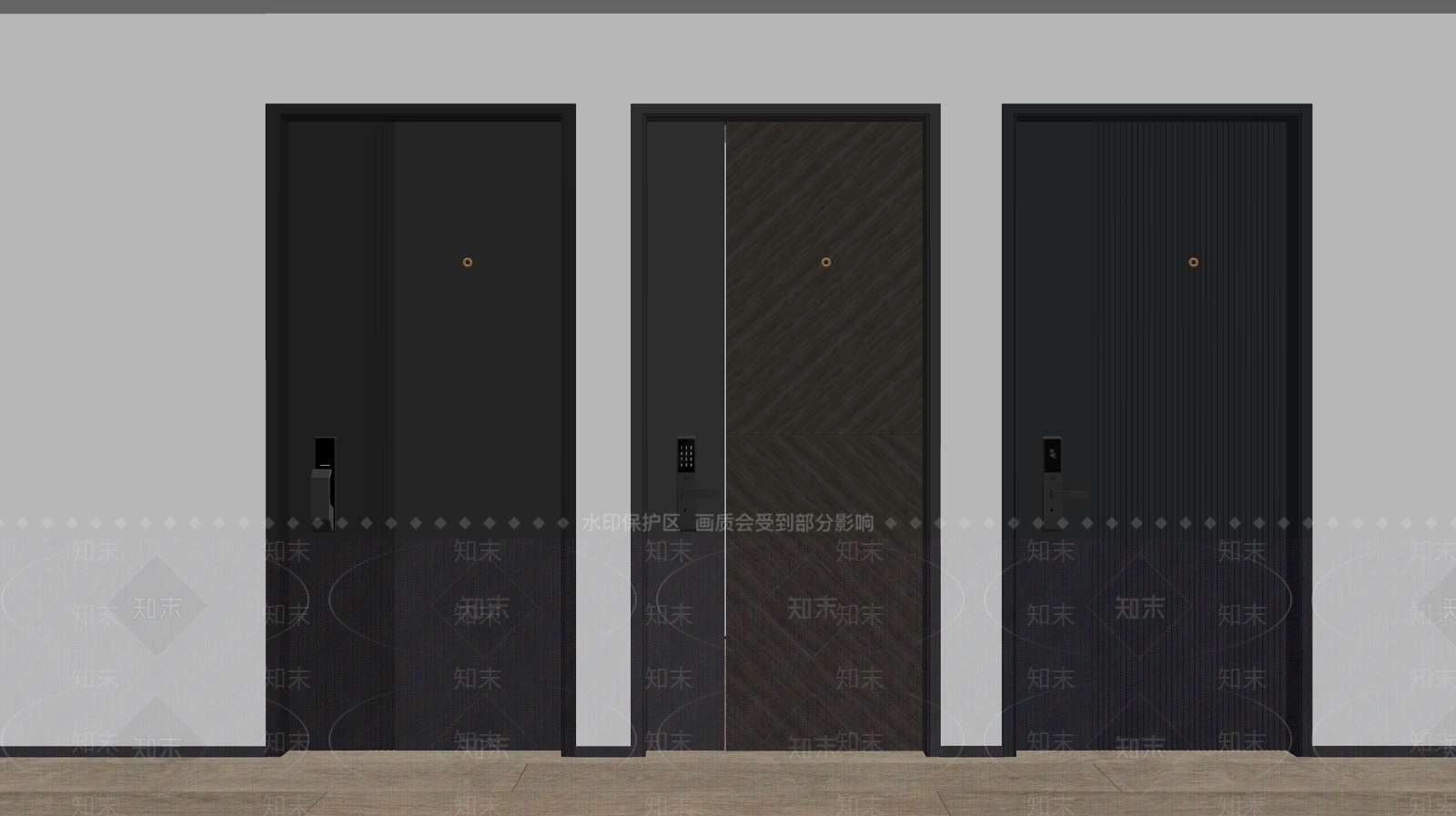 现代其他门SU模型下载【ID:1176001632】