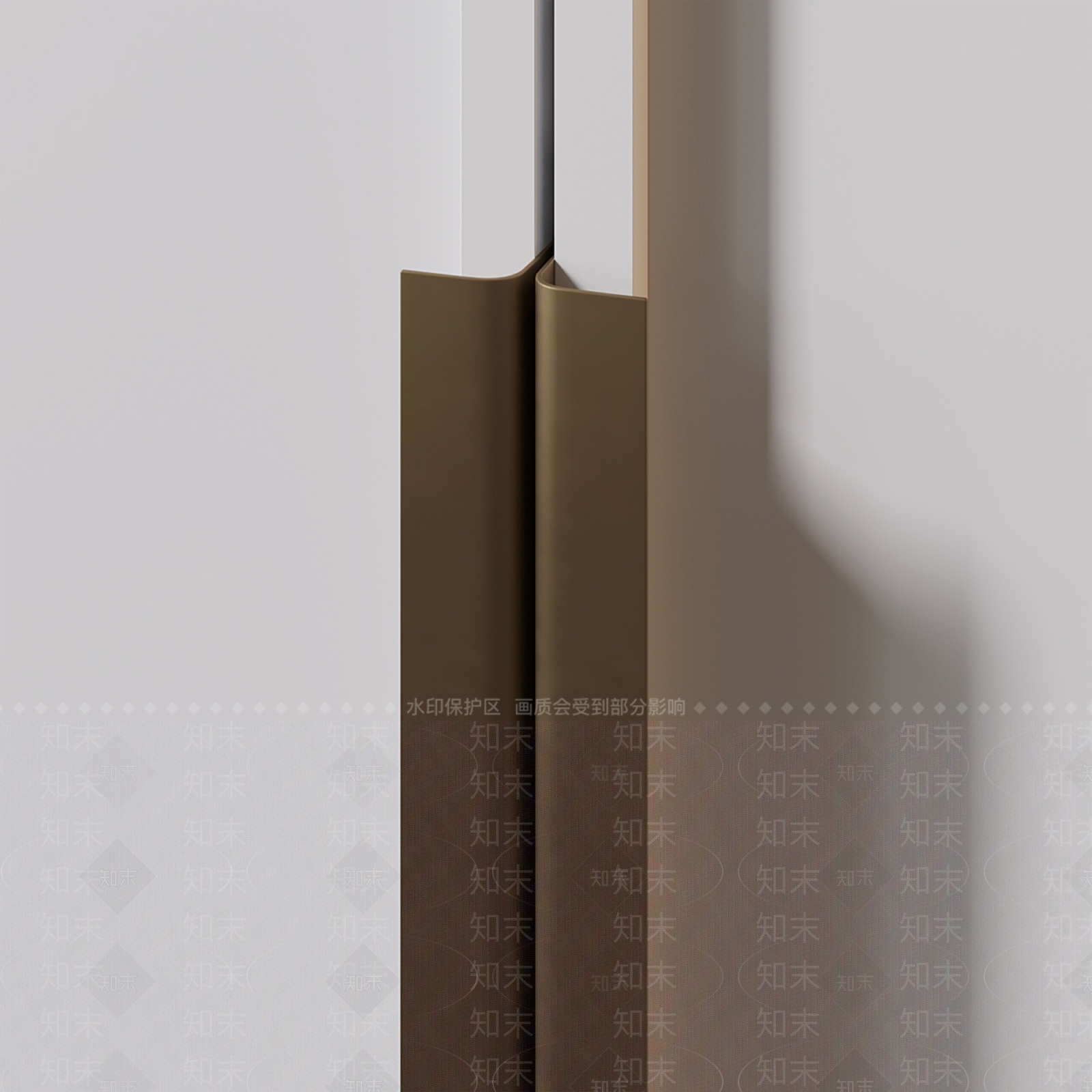 现代轻奢衣柜3D模型下载【ID:1176007661】