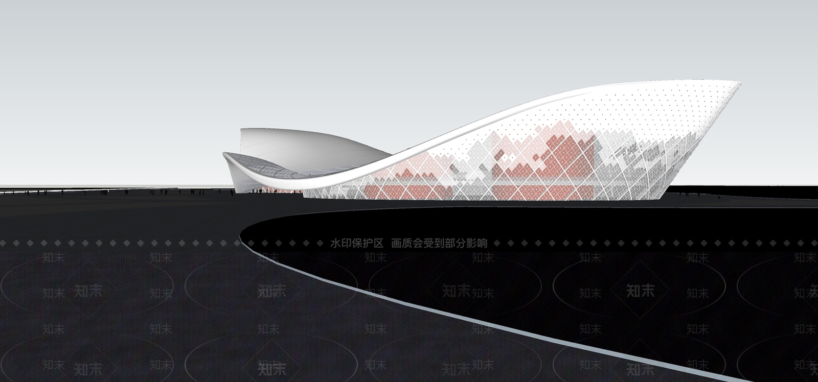 现代其他文化场馆SU模型下载【ID:1176011271】