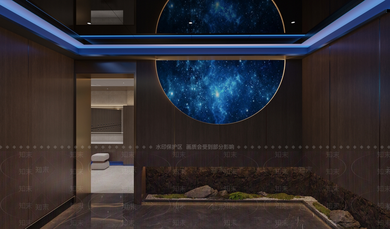 新中式现代足浴店3D模型下载【ID:1176020920】