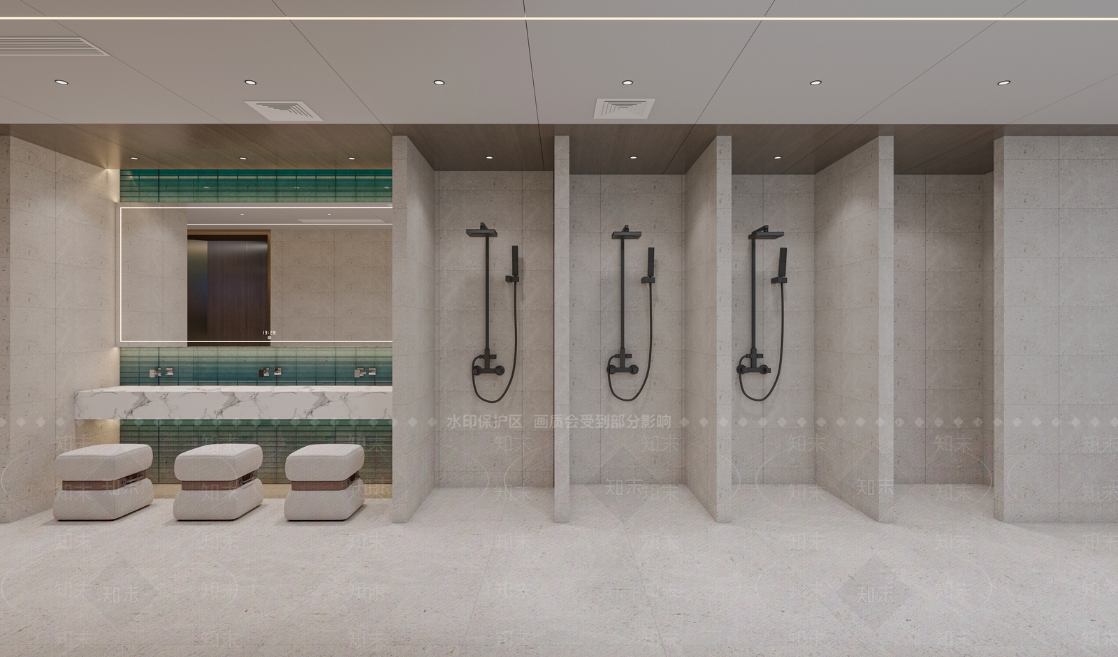 新中式现代足浴店3D模型下载【ID:1176020920】