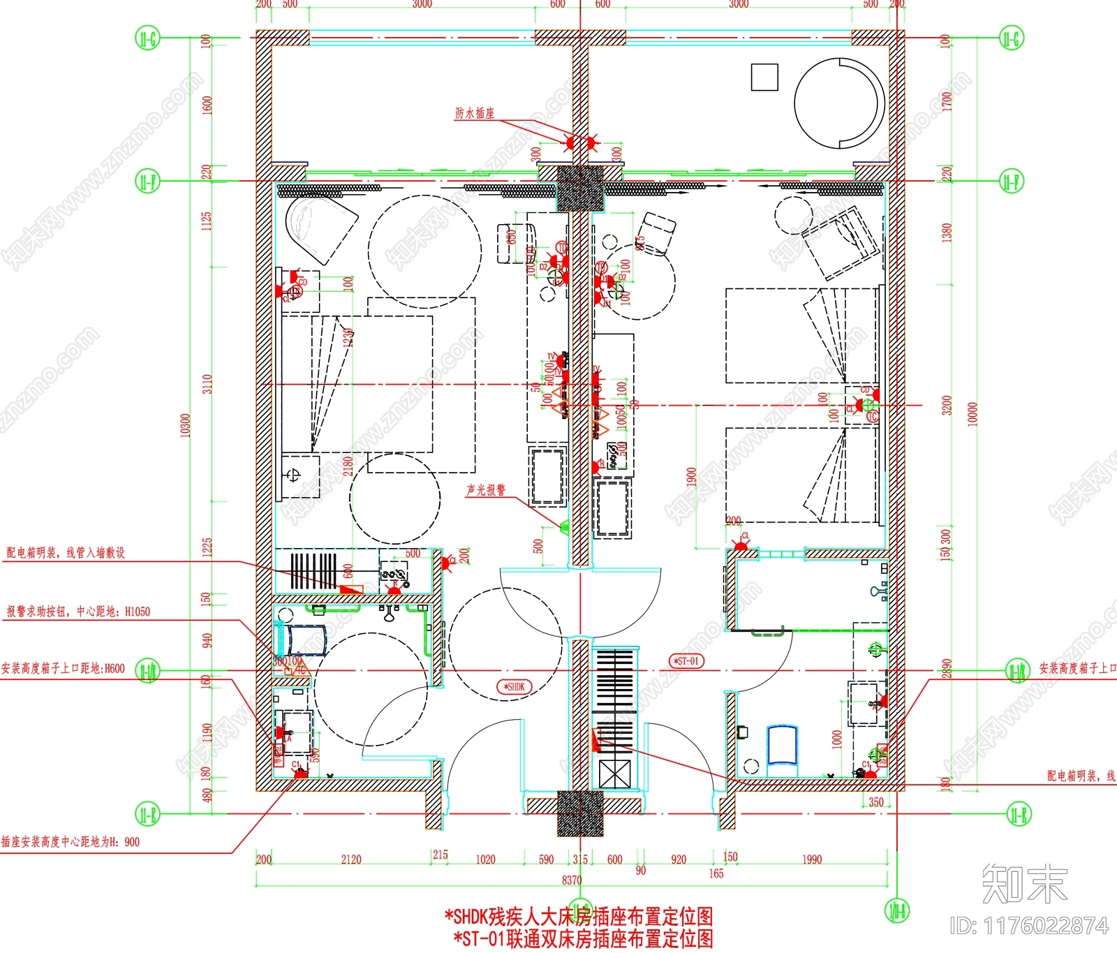 现代工装图库cad施工图下载【ID:1176022874】