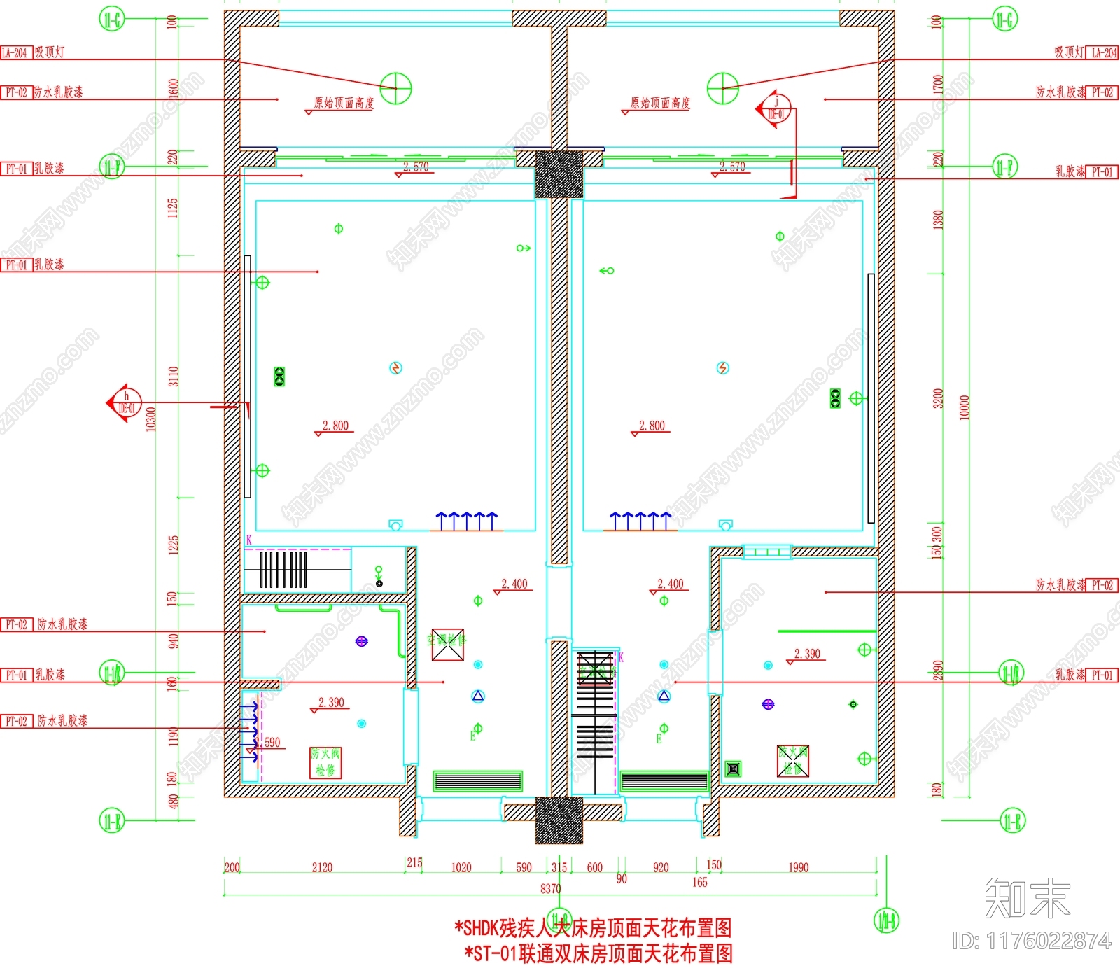 现代工装图库cad施工图下载【ID:1176022874】