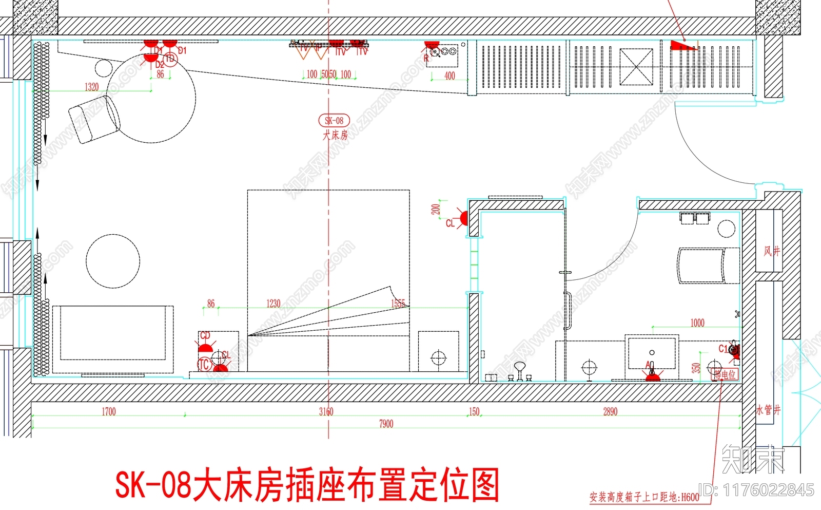 现代工装图库cad施工图下载【ID:1176022845】