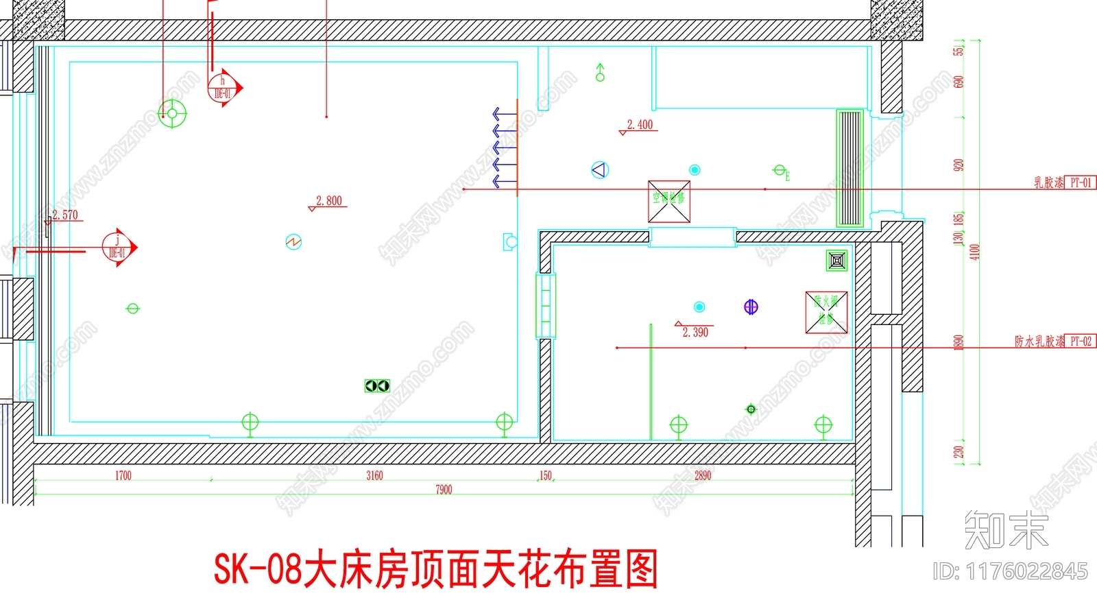 现代工装图库cad施工图下载【ID:1176022845】