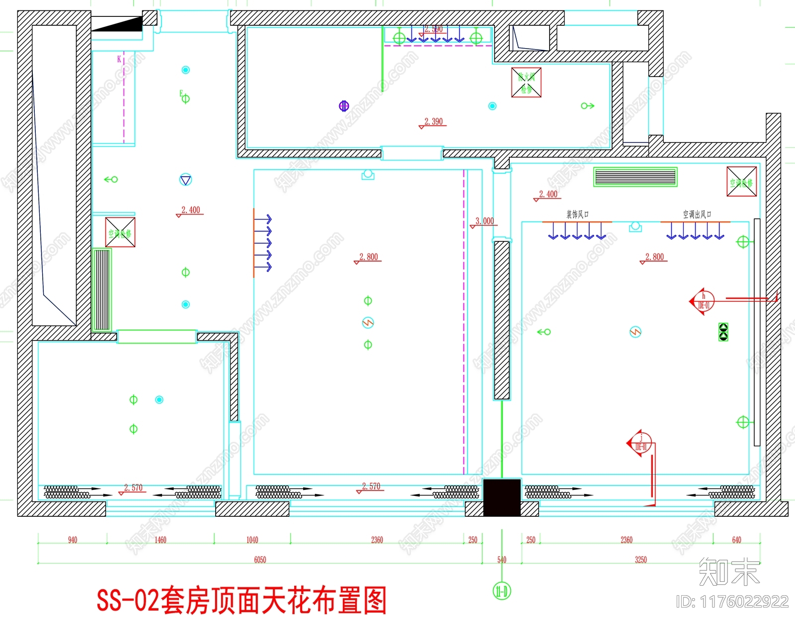 现代工装图库cad施工图下载【ID:1176022922】