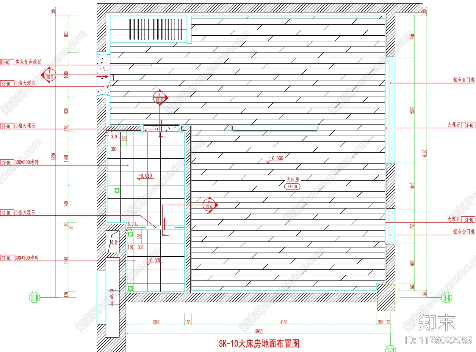 现代工装图库cad施工图下载【ID:1176022985】