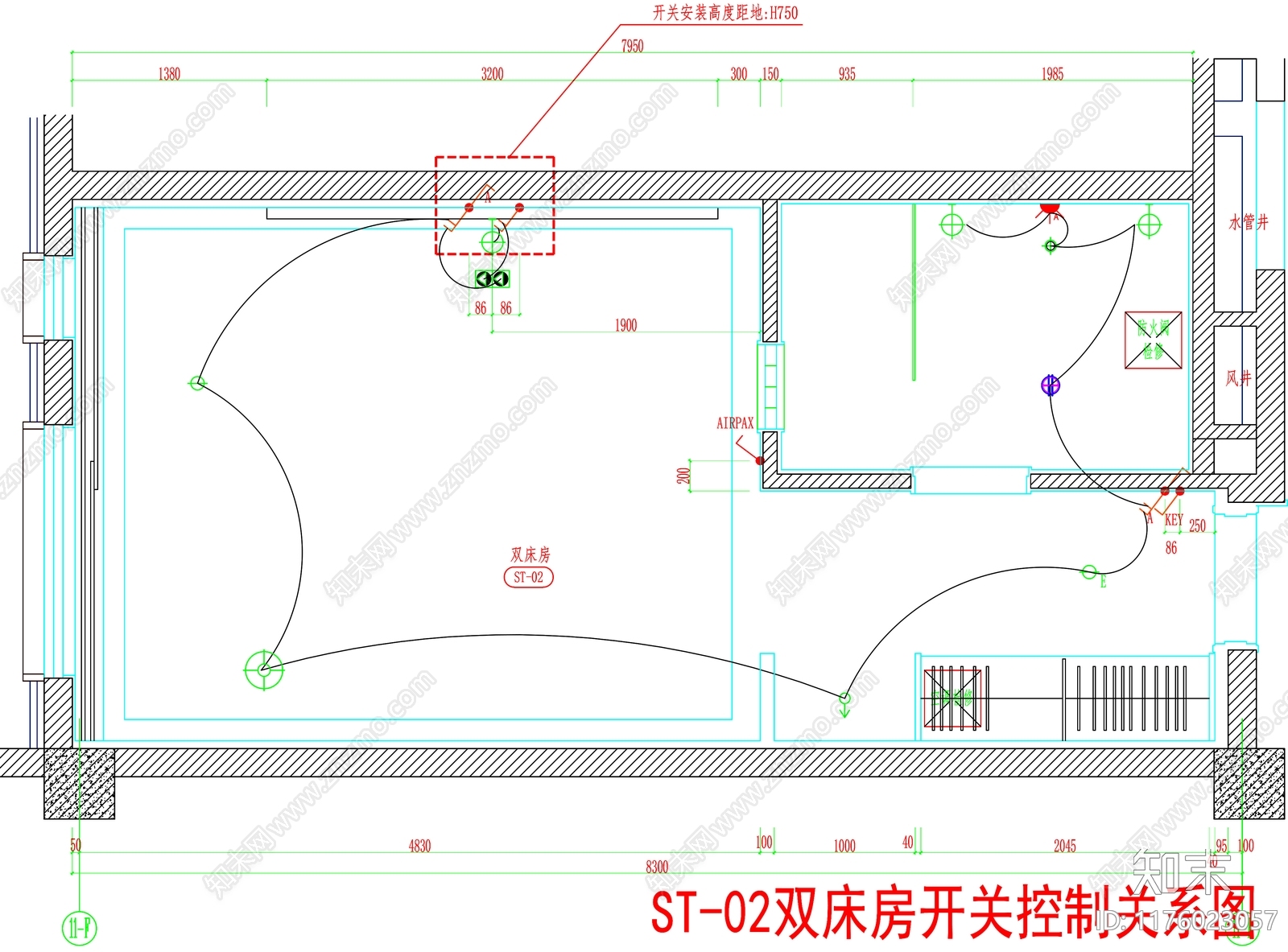 现代工装图库cad施工图下载【ID:1176023057】