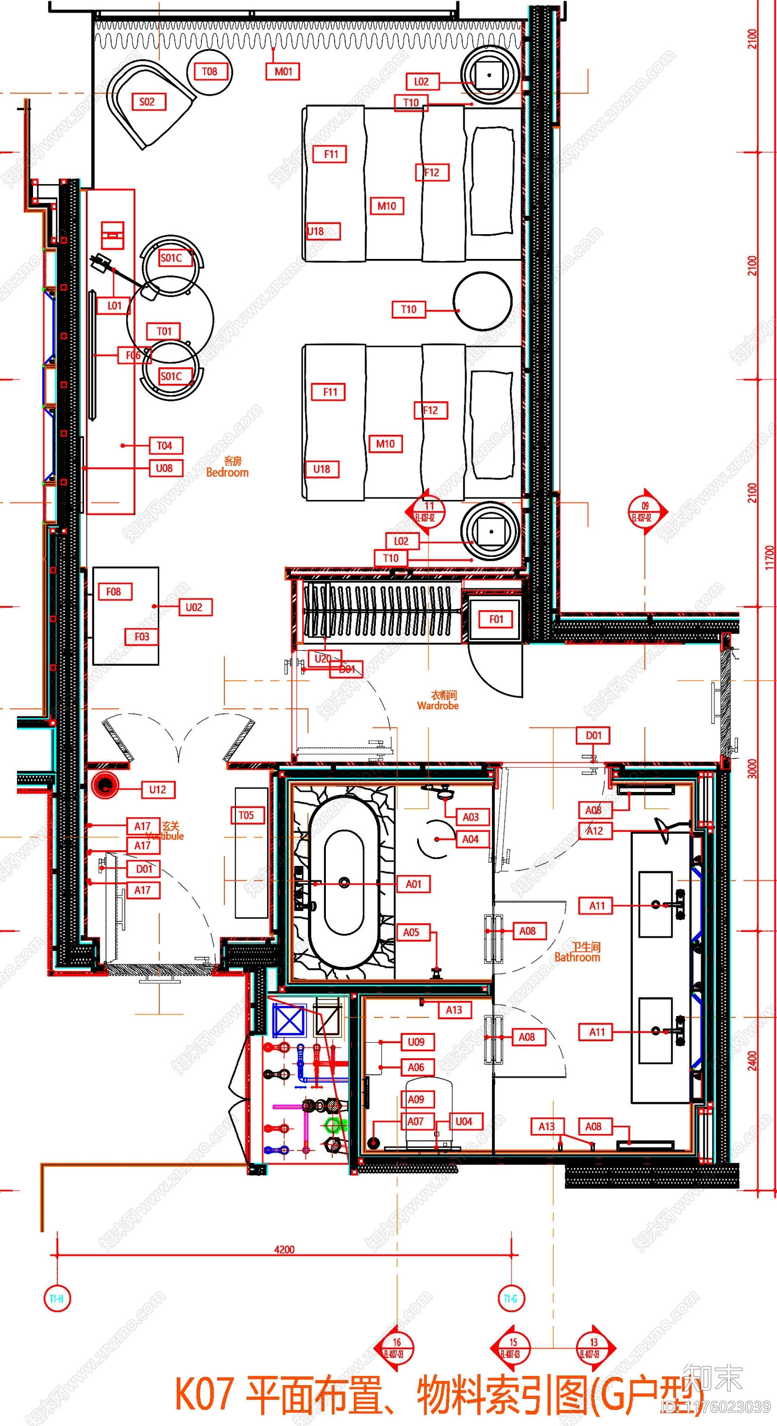 现代工装图库施工图下载【ID:1176023039】