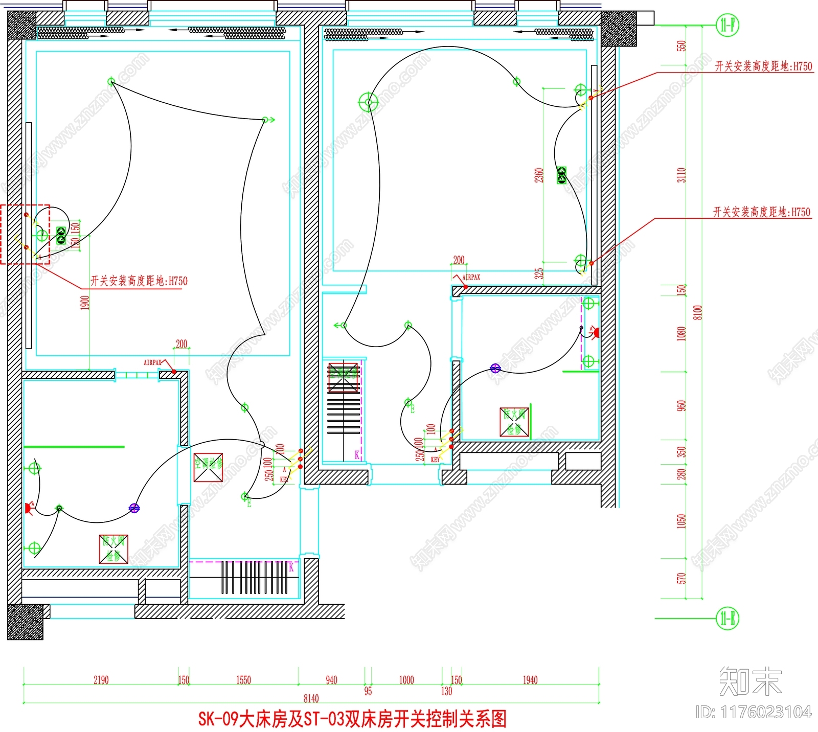 现代工装图库cad施工图下载【ID:1176023104】