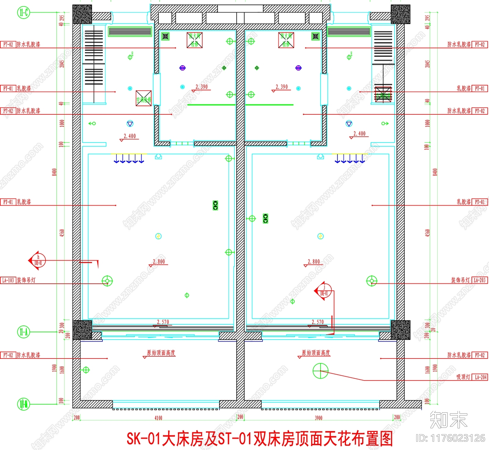 现代工装图库cad施工图下载【ID:1176023126】