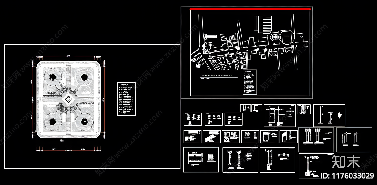 现代灯具图库施工图下载【ID:1176033029】