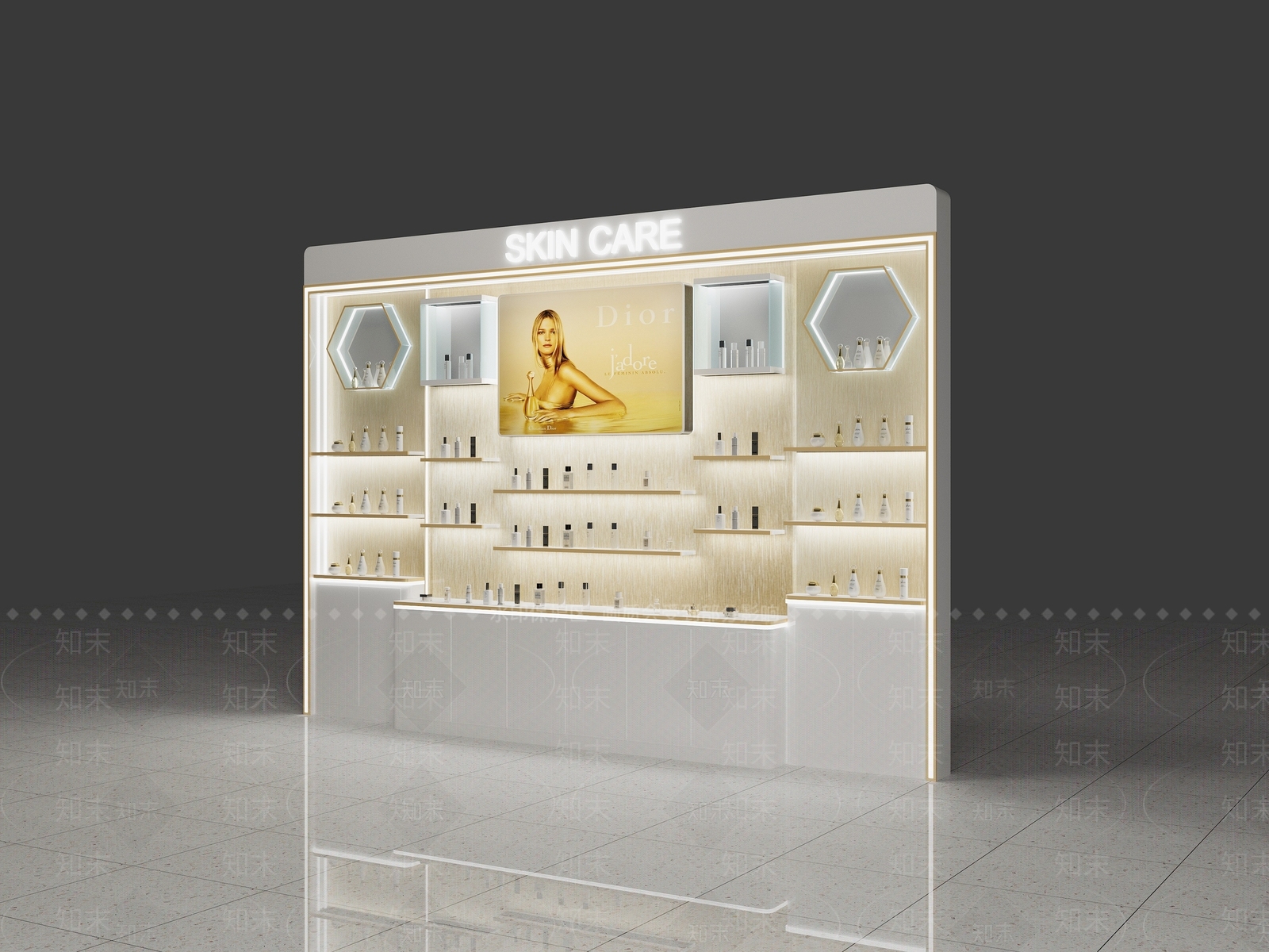 现代工业商场3D模型下载【ID:1176061262】