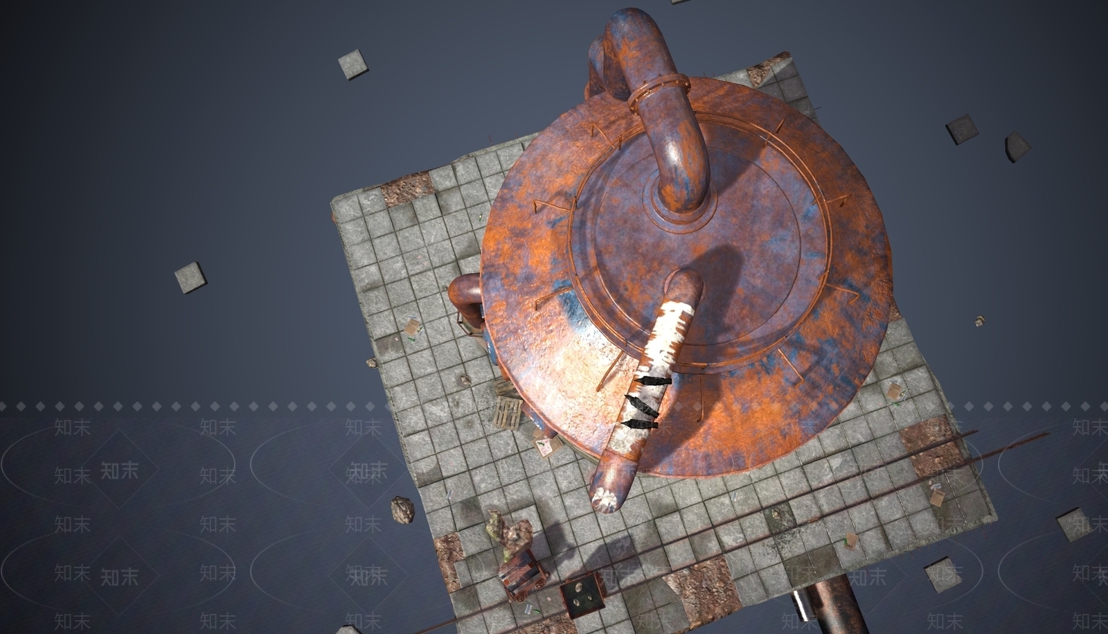 工业设备3D模型下载【ID:1176071772】