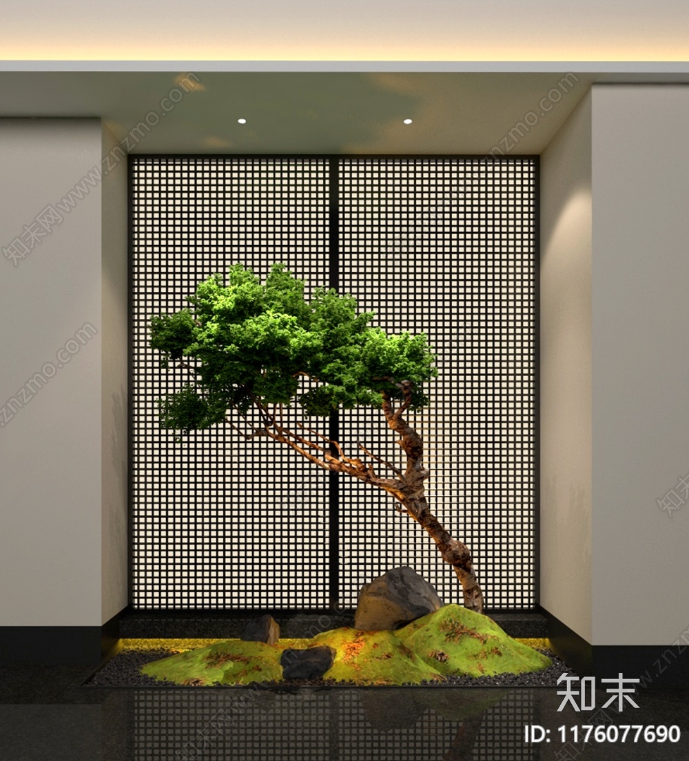 景观树3D模型下载【ID:1176077690】