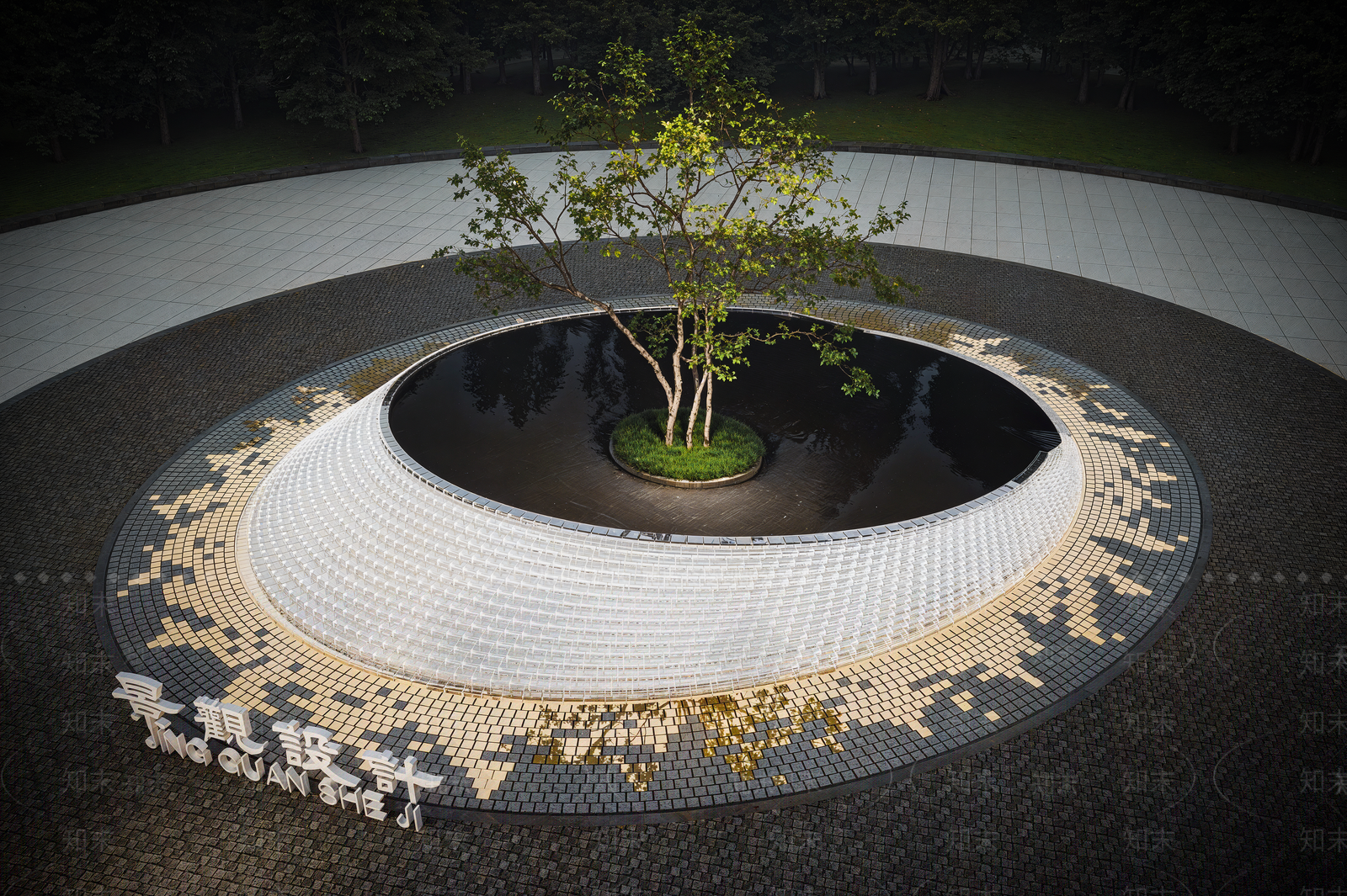 现代假山水景3D模型下载【ID:1176079664】