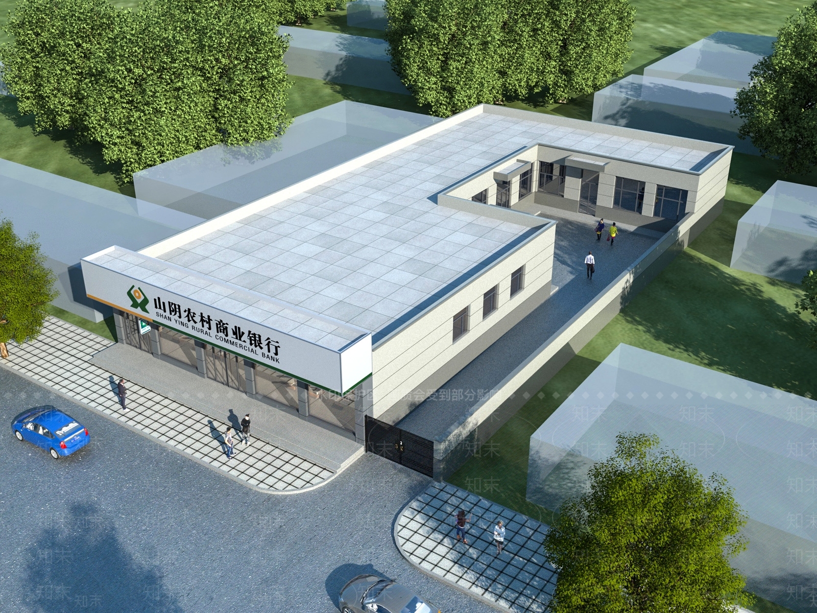 现代其他公共建筑3D模型下载【ID:1176086052】
