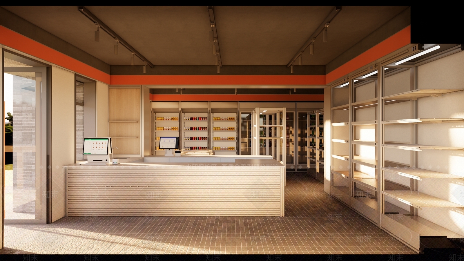 现代便利店SU模型下载【ID:1176130896】