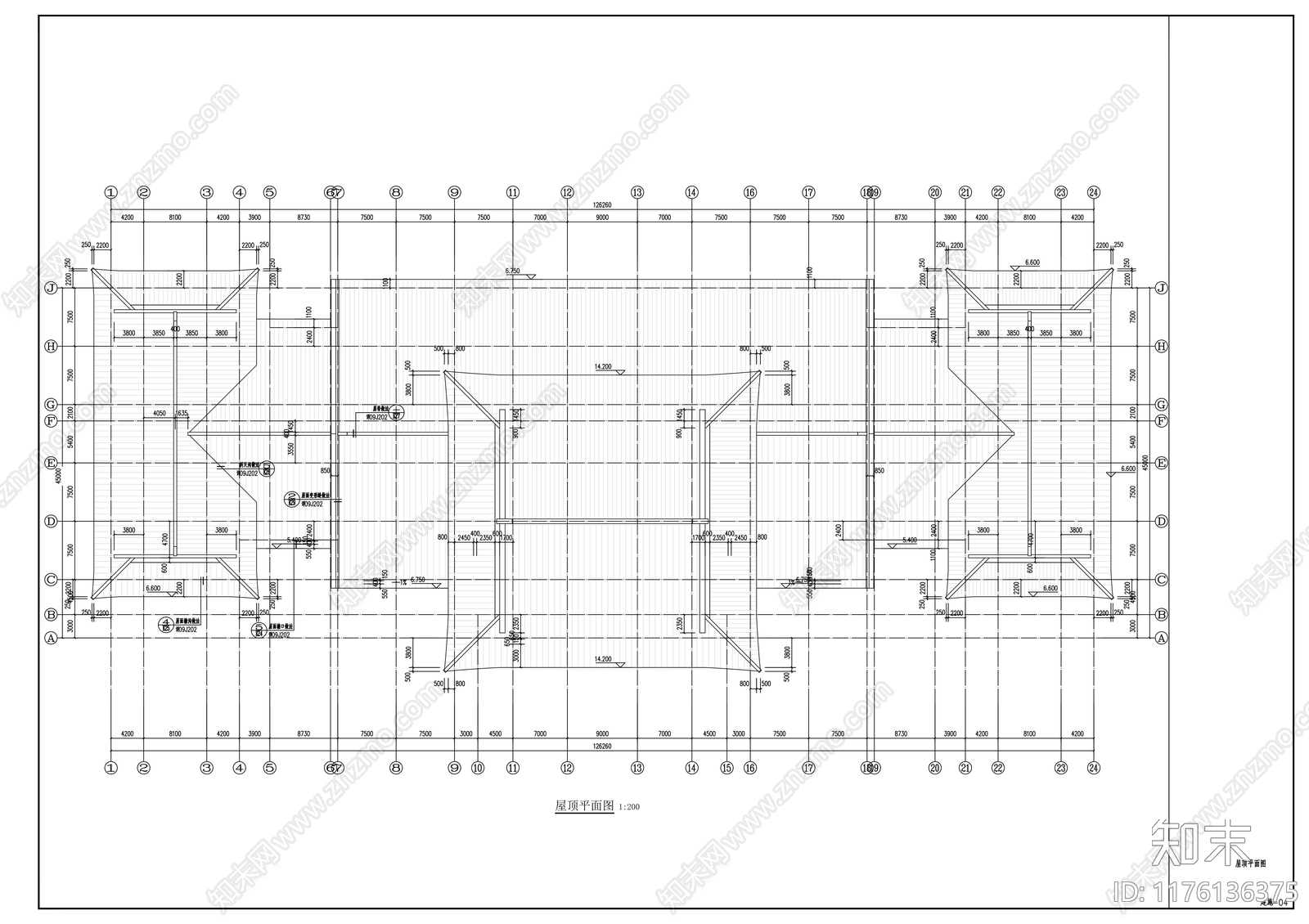 中式新中式其他公共建筑施工图下载【ID:1176136375】