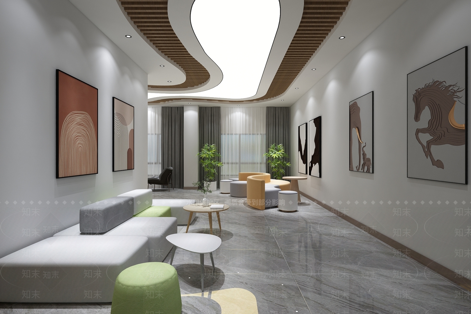 现代其他公共空间3D模型下载【ID:1176137949】