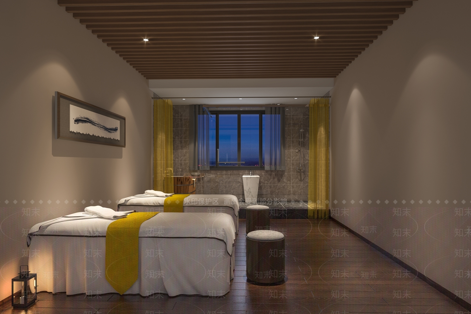 新中式其他商业空间3D模型下载【ID:1176143695】