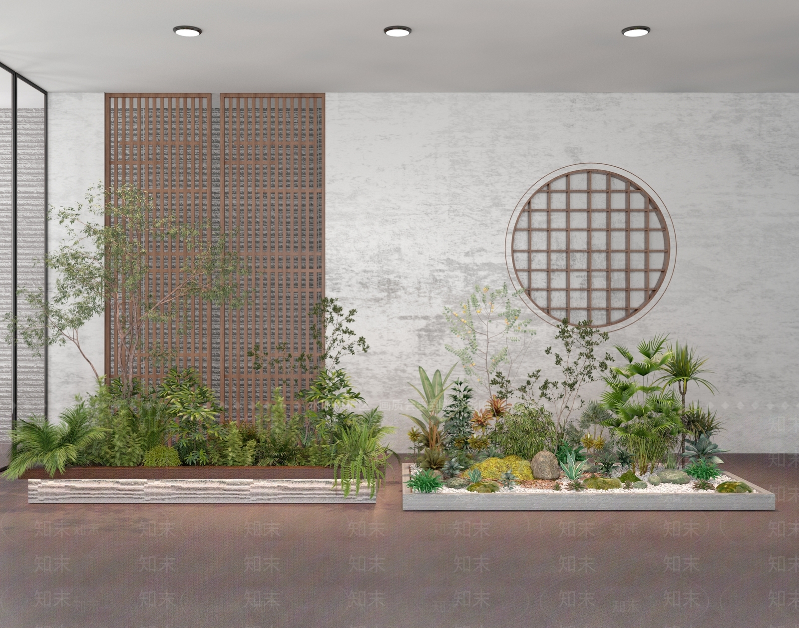 植物堆3D模型下载【ID:1176150767】