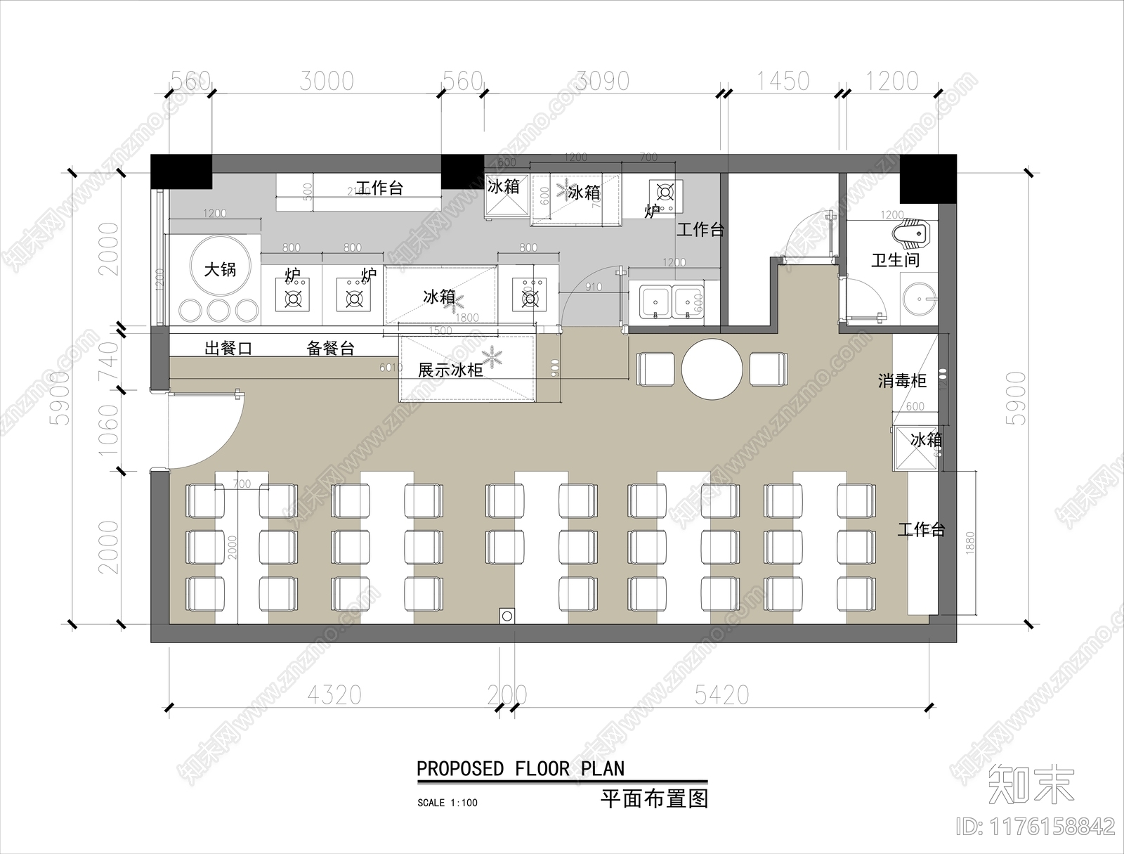 工装平面图施工图下载【ID:1176158842】