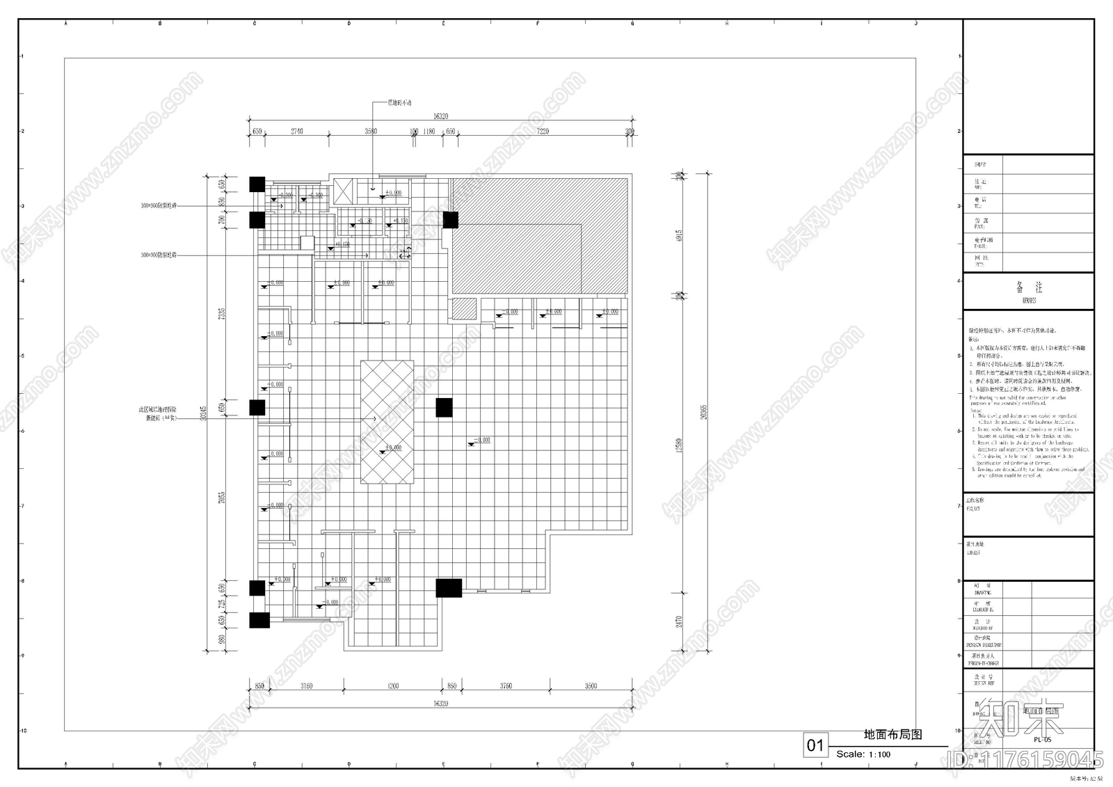 现代轻奢网吧施工图下载【ID:1176159045】