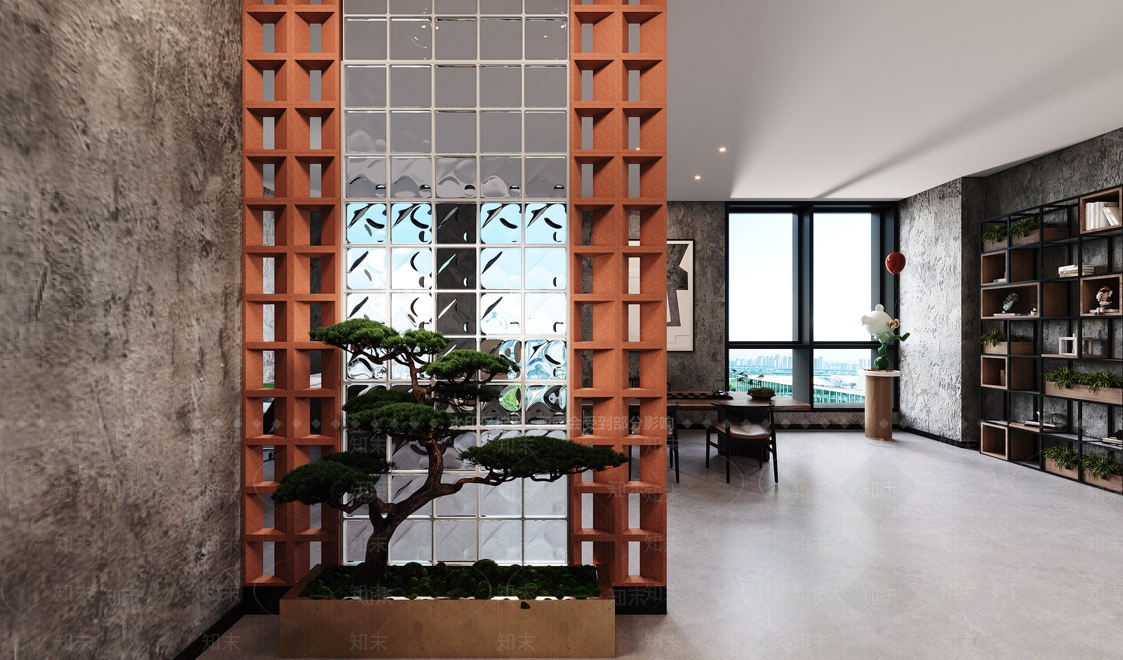 工业简约办公室3D模型下载【ID:1176169605】