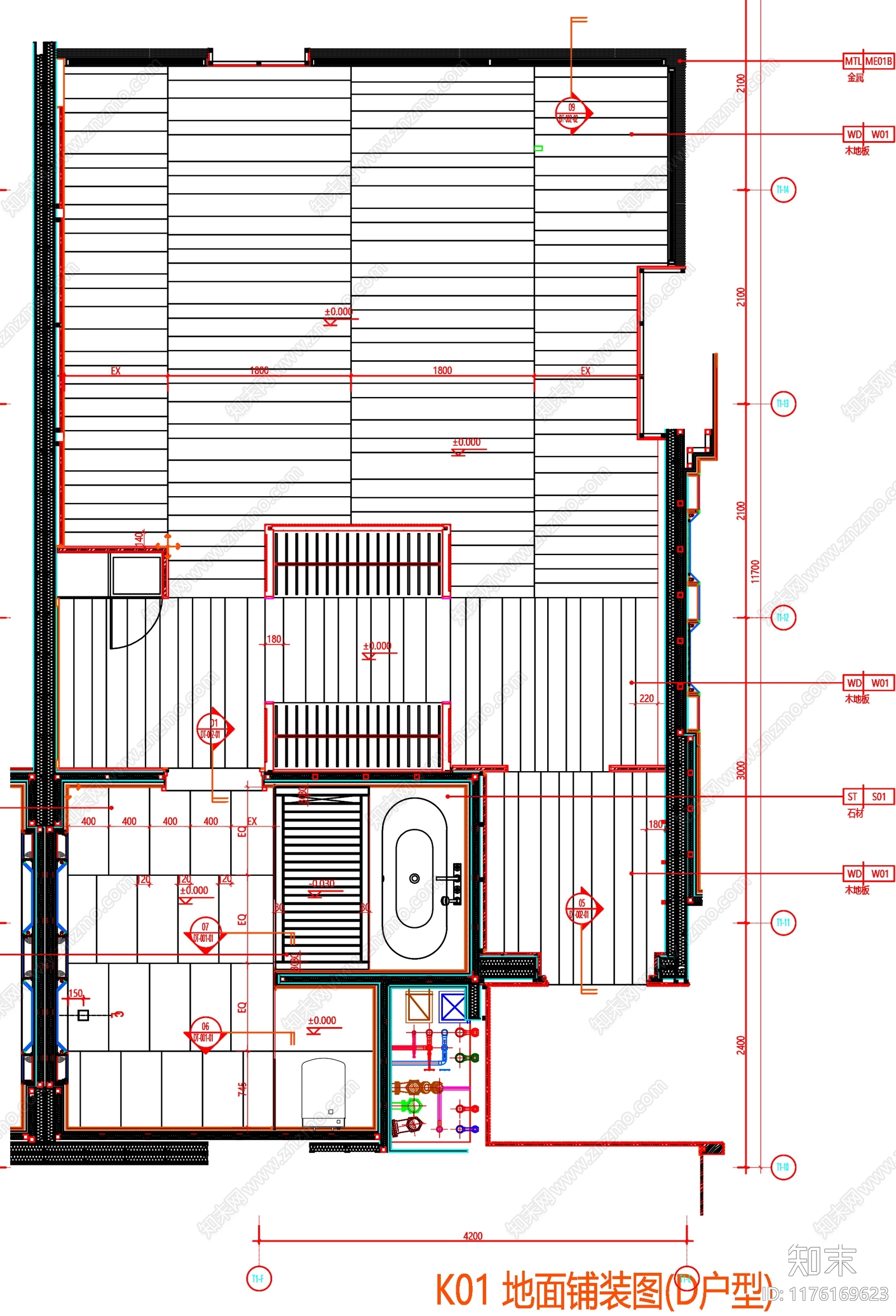 现代工装图库施工图下载【ID:1176169623】