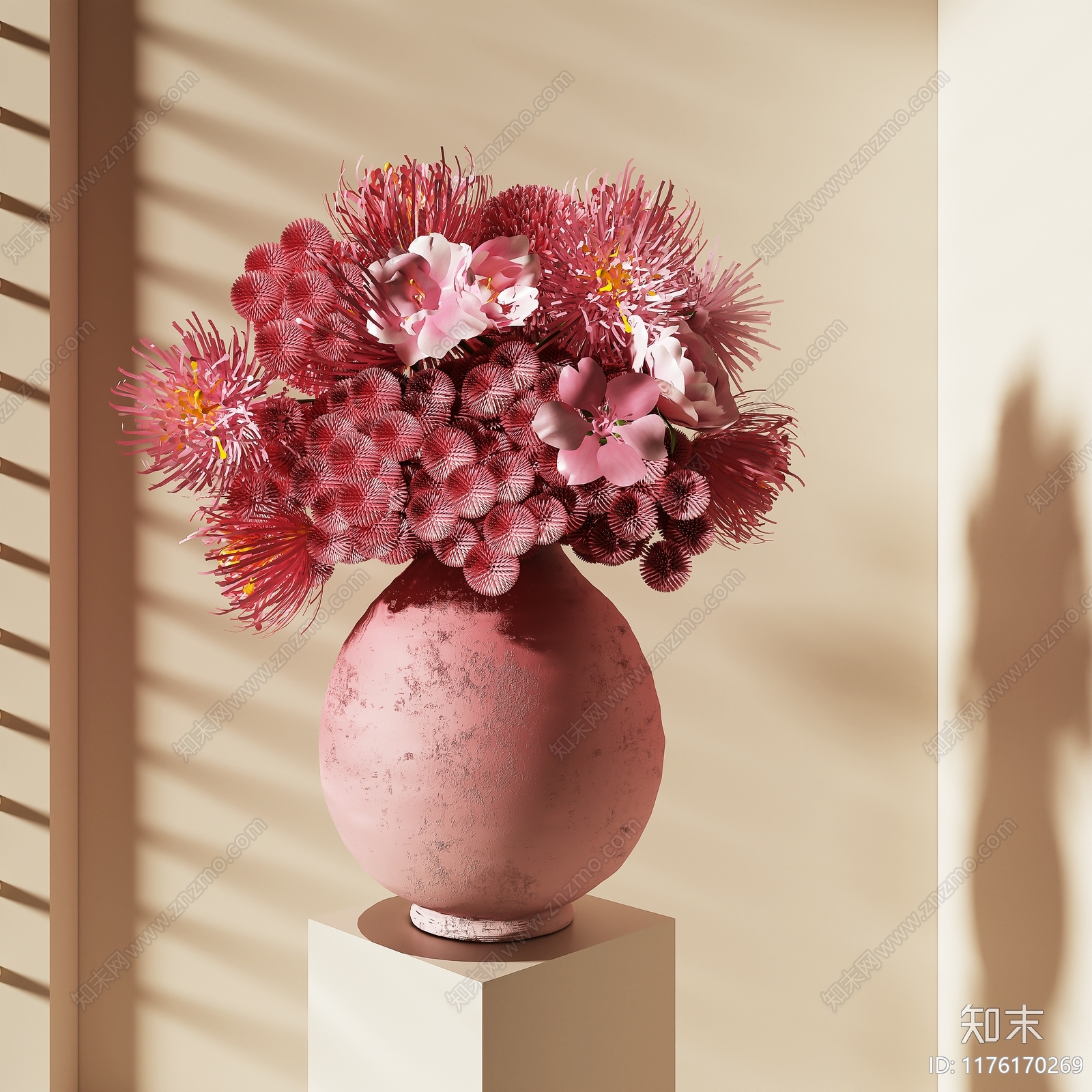 花3D模型下载【ID:1176170269】