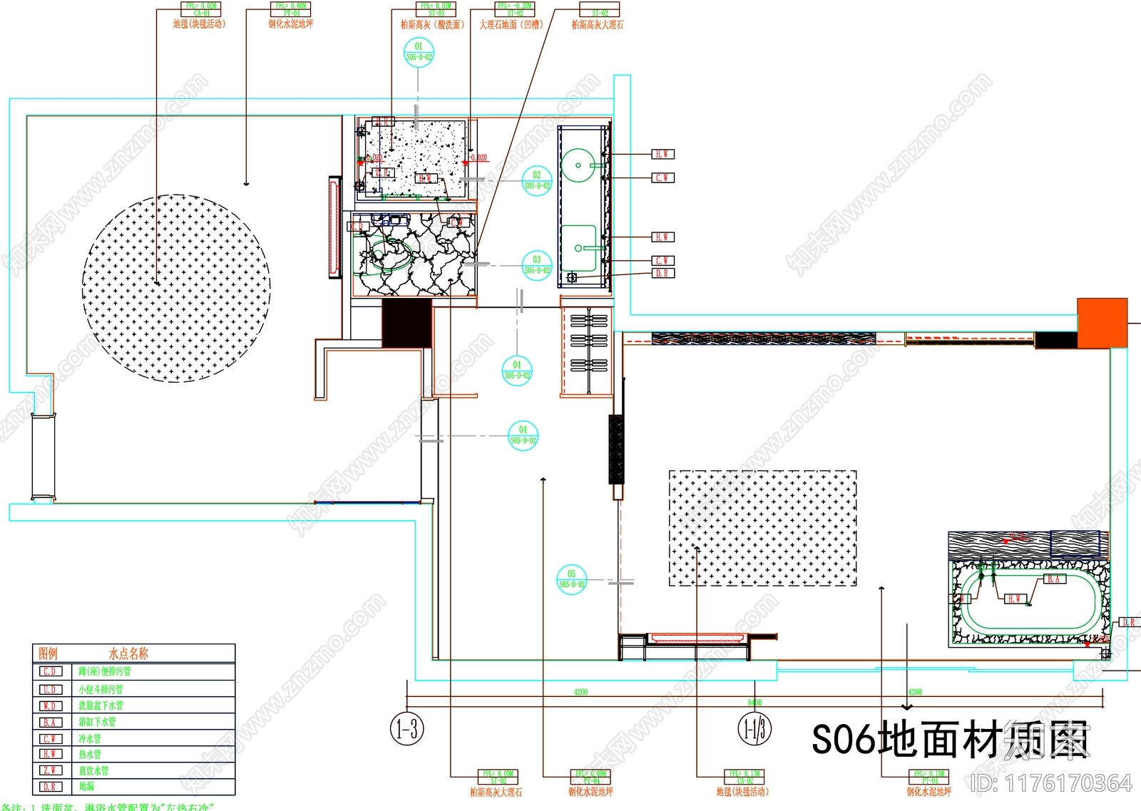 现代工装图库施工图下载【ID:1176170364】