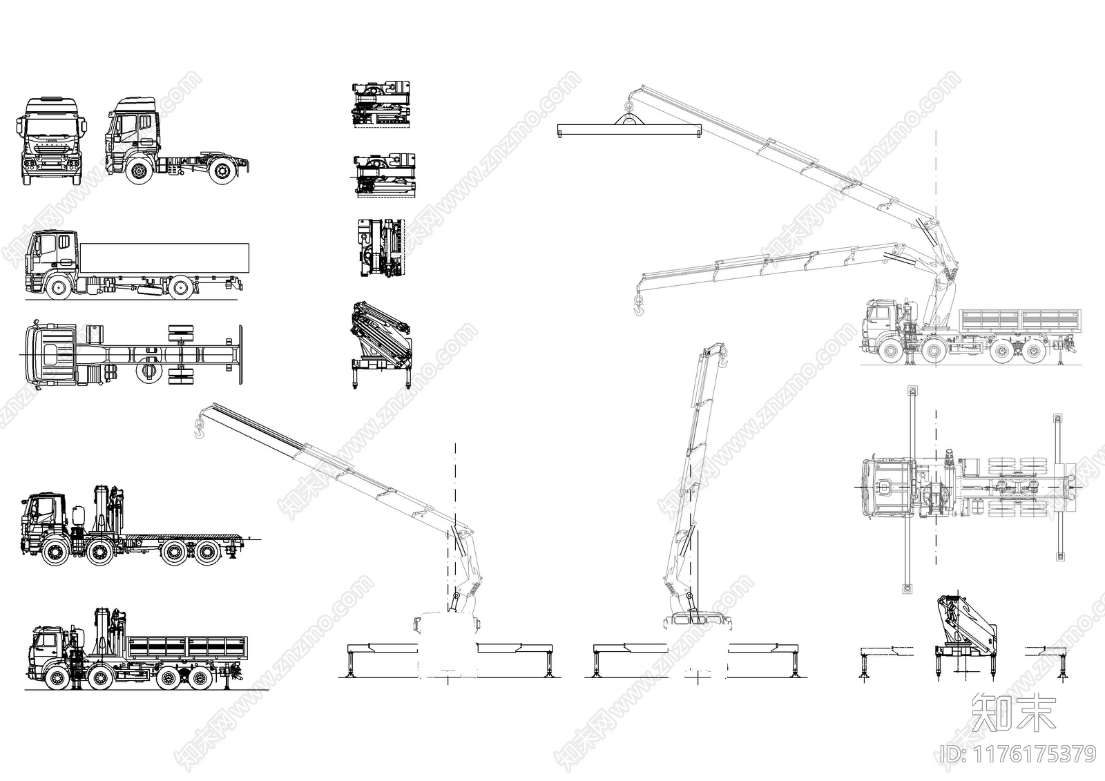 现代交通工具图库cad施工图下载【ID:1176175379】