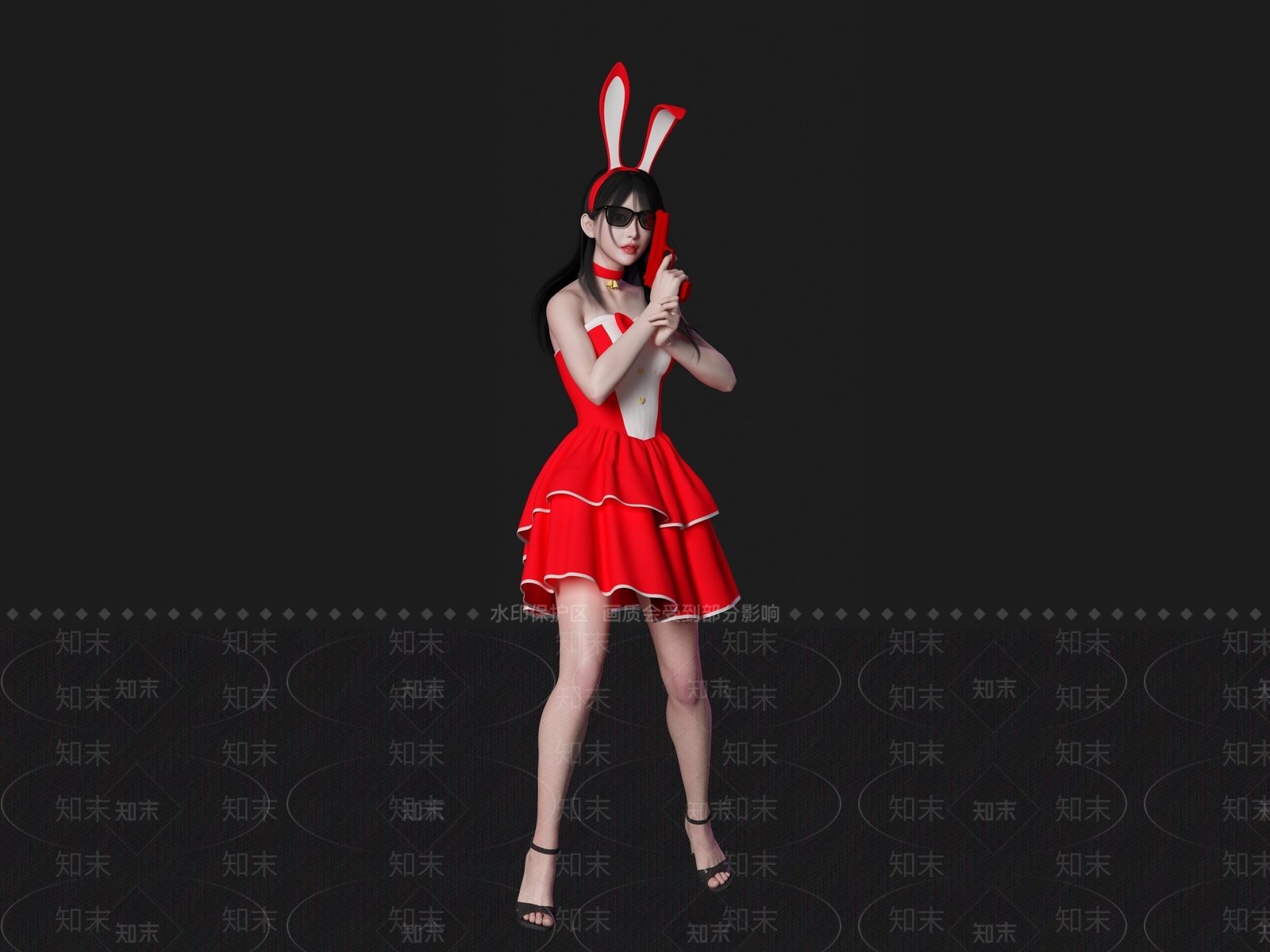 女人SU模型下载【ID:1176182356】