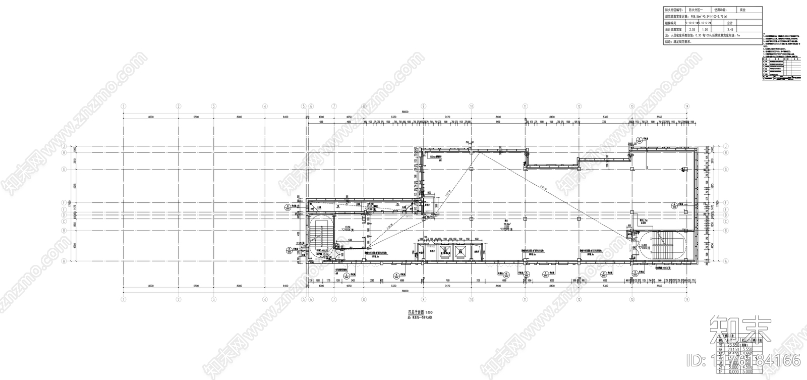 现代商业街cad施工图下载【ID:1176184166】