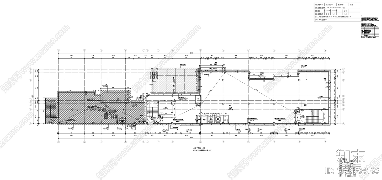 现代商业街cad施工图下载【ID:1176184166】