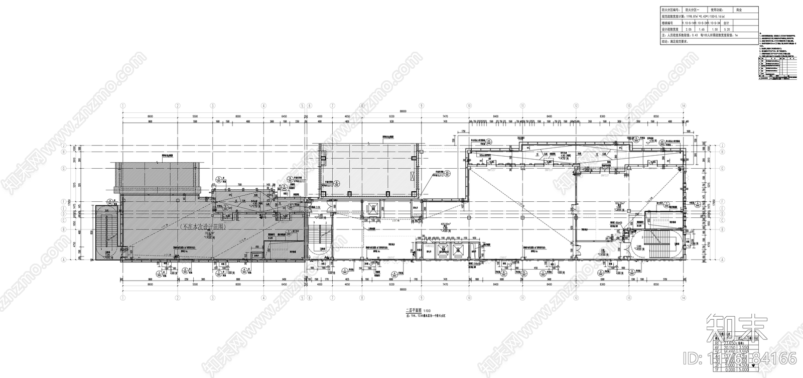 现代商业街cad施工图下载【ID:1176184166】