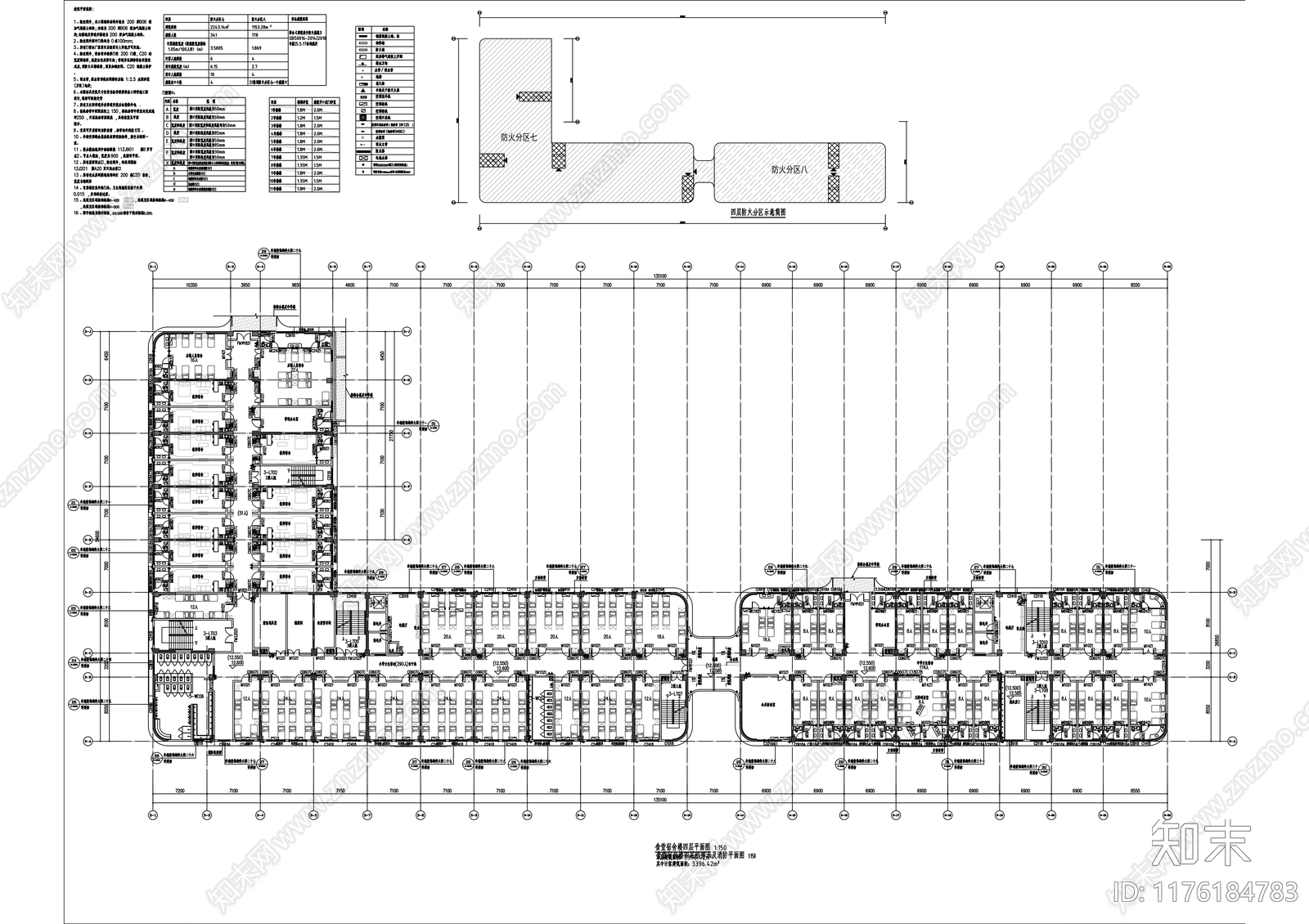 现代学校建筑cad施工图下载【ID:1176184783】