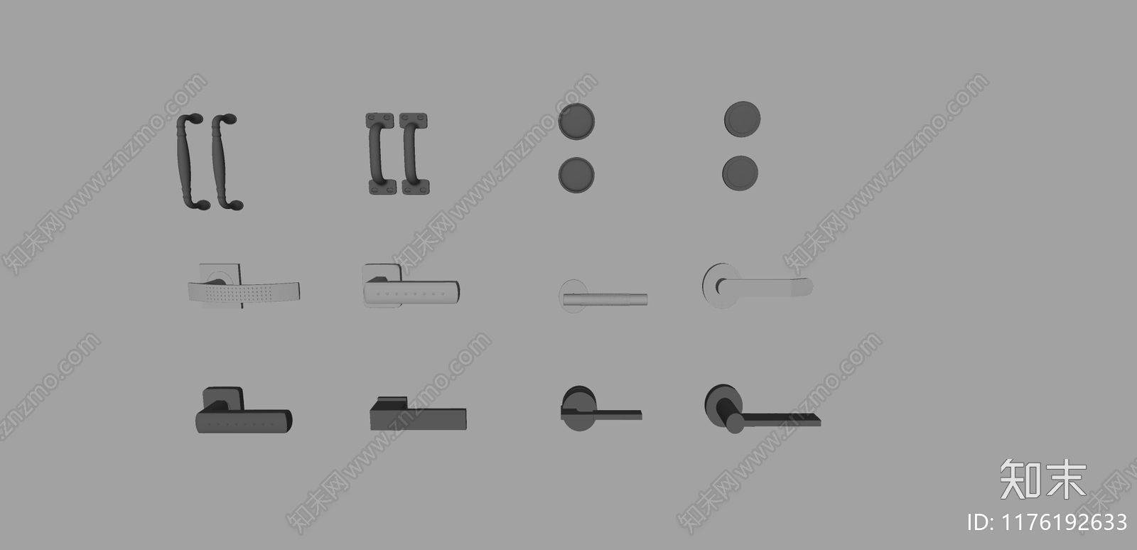 现代拉手SU模型下载【ID:1176192633】