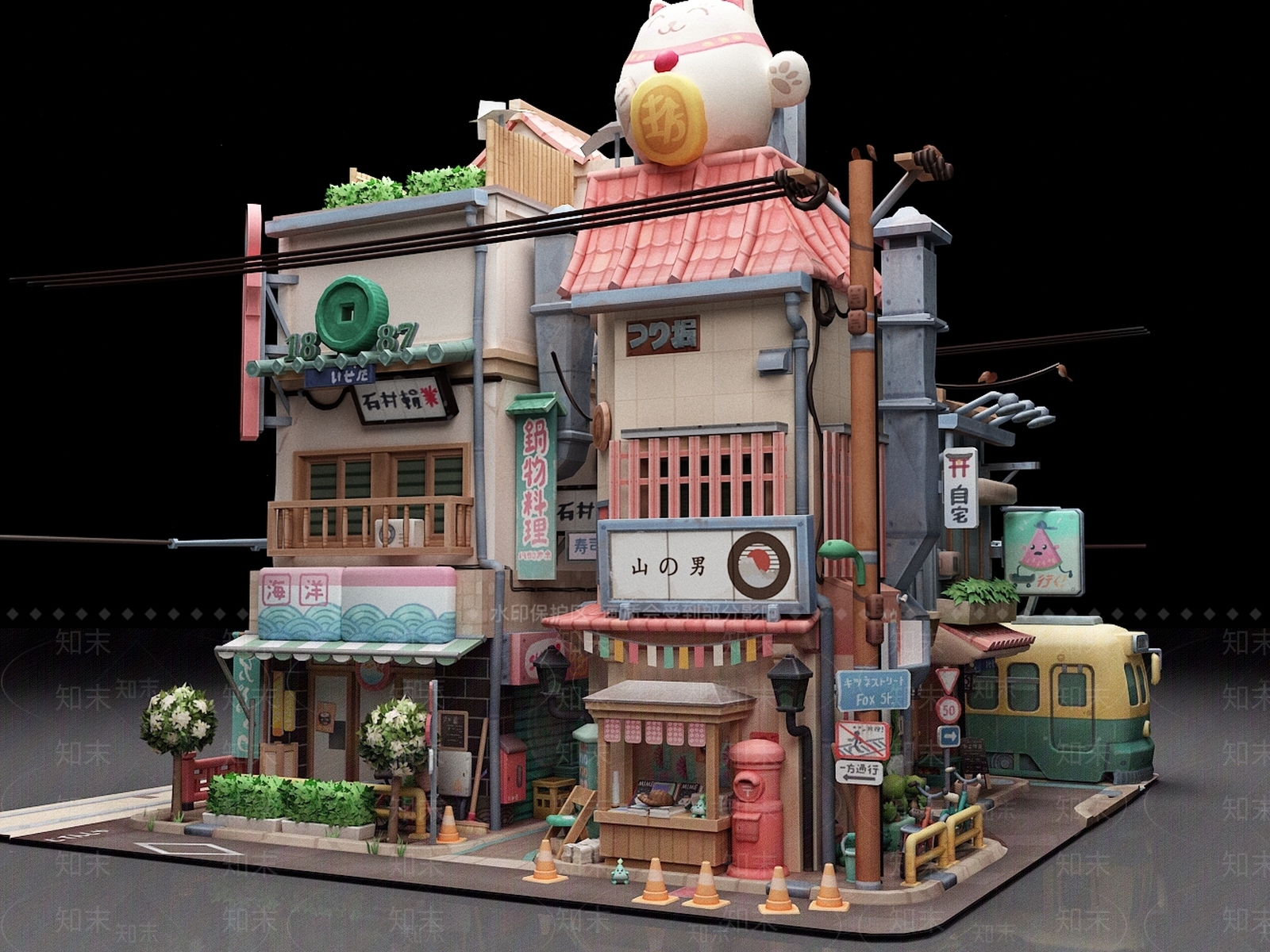 现代其他公共建筑3D模型下载【ID:1176196552】