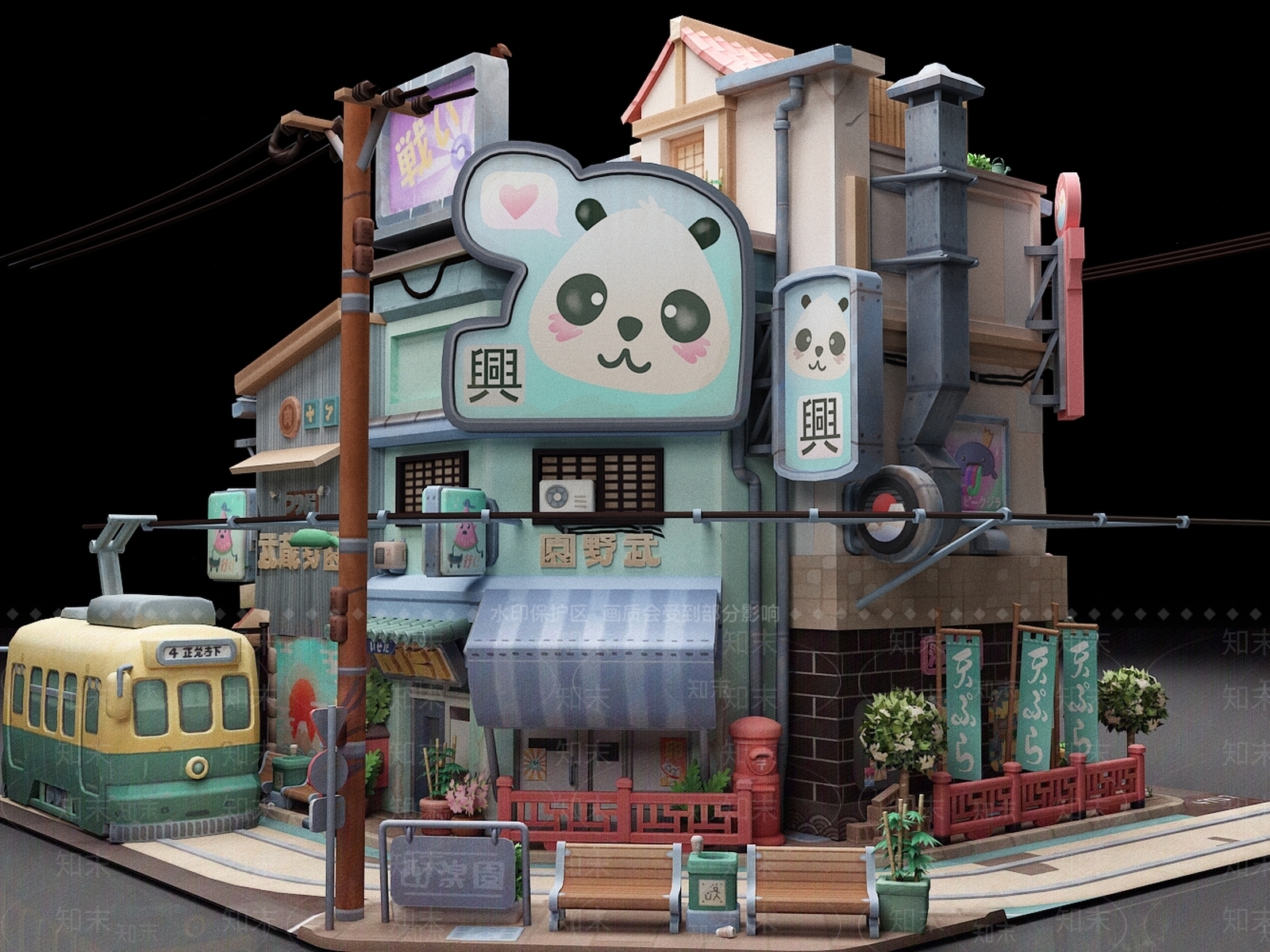 现代其他公共建筑3D模型下载【ID:1176196552】