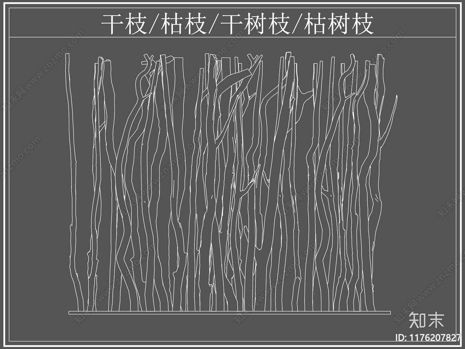 现代综合软装摆件图库cad施工图下载【ID:1176207827】