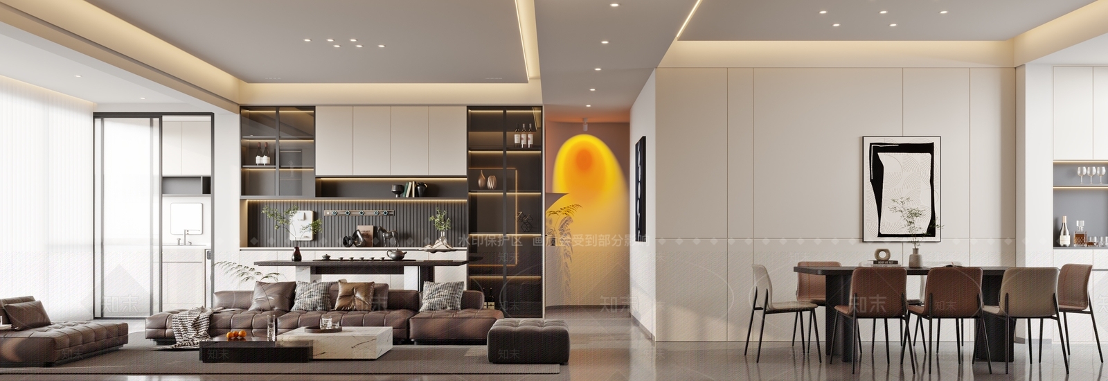 现代玄关3D模型下载【ID:1214818444】