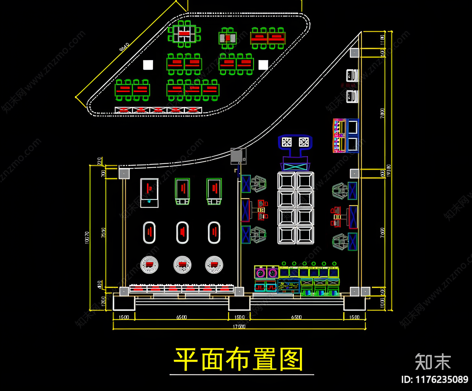 现代儿童乐园cad施工图下载【ID:1176235089】