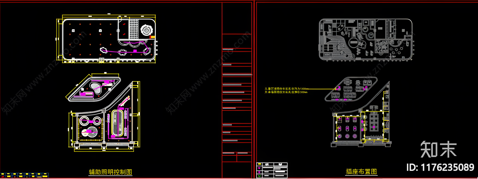 现代儿童乐园cad施工图下载【ID:1176235089】