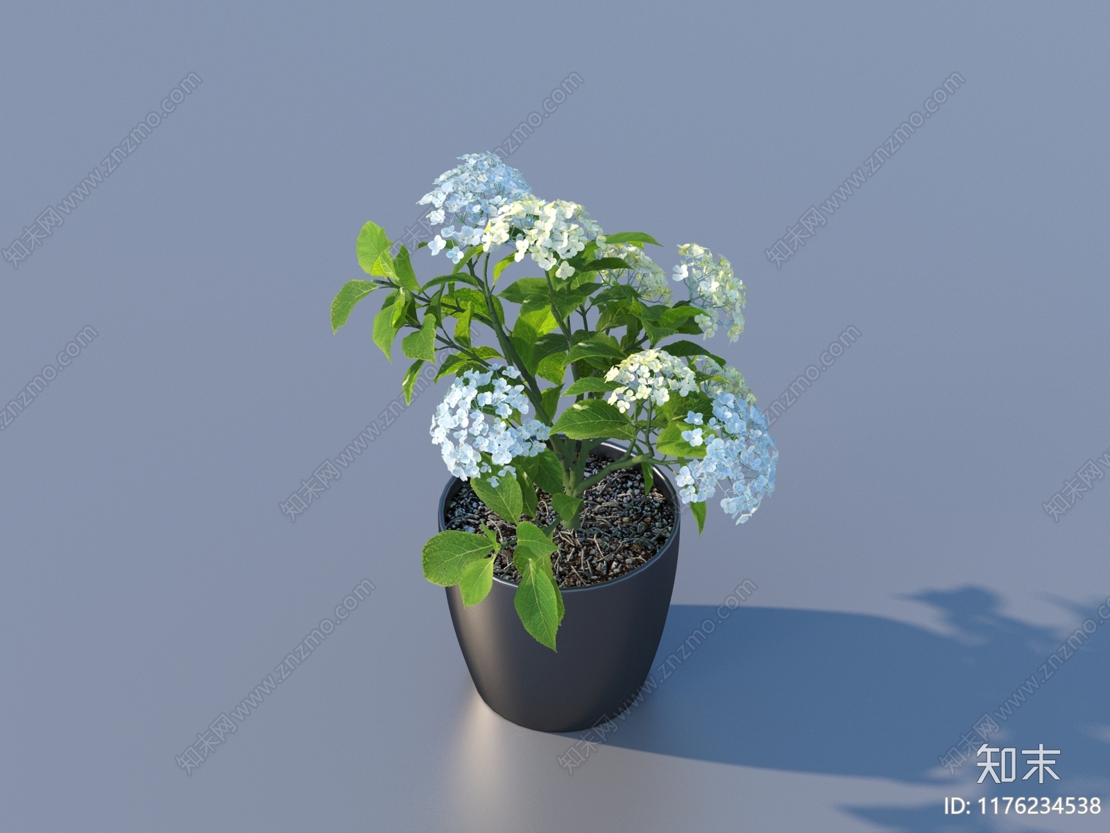 盆栽3D模型下载【ID:1176234538】