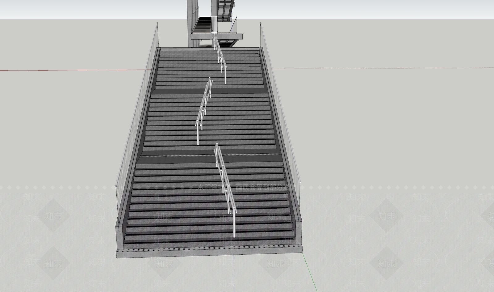 现代其他学校空间SU模型下载【ID:1176235070】